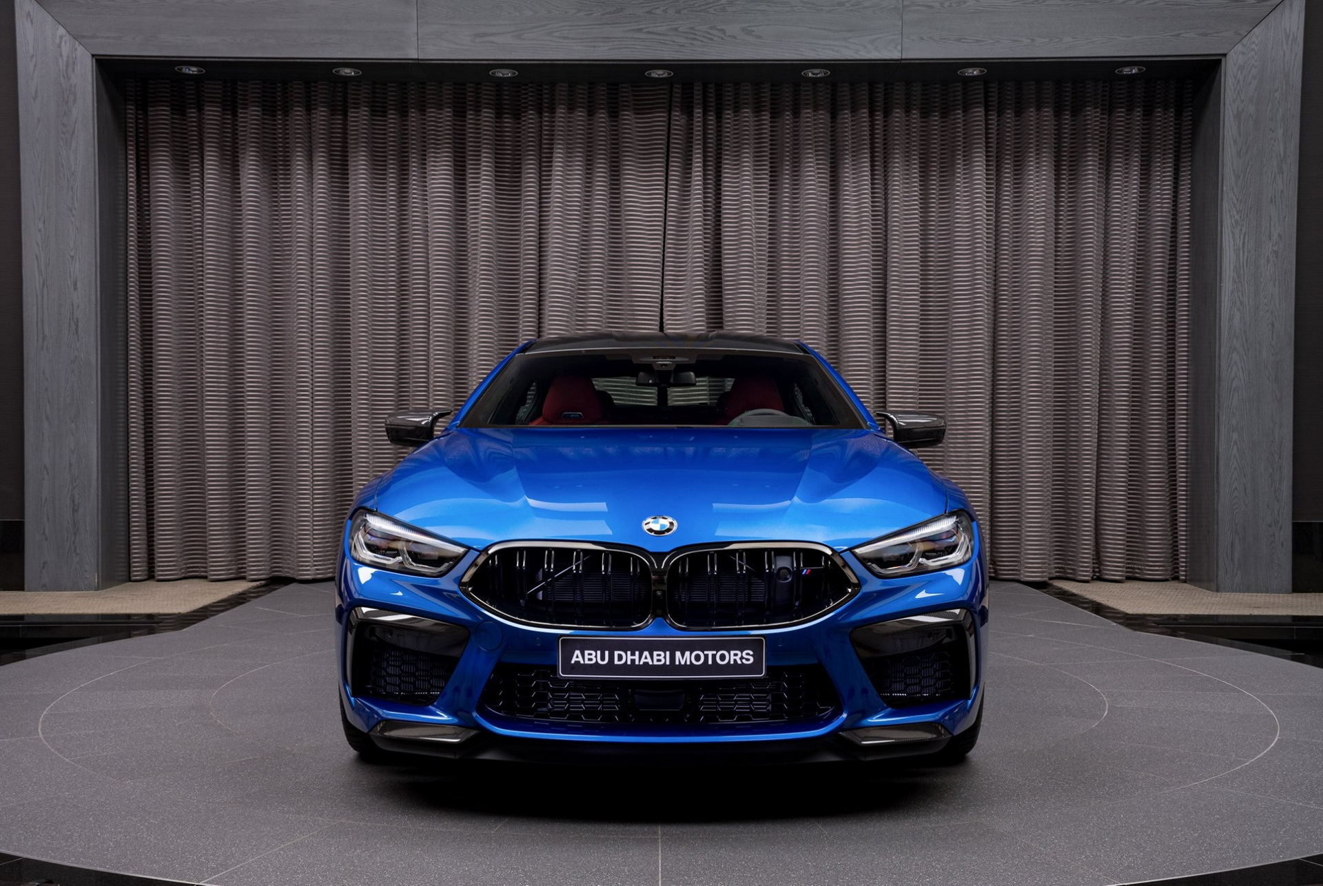 Sonic Speed Blue Looks Perfect On The BMW M8 Competition Gran Coupe