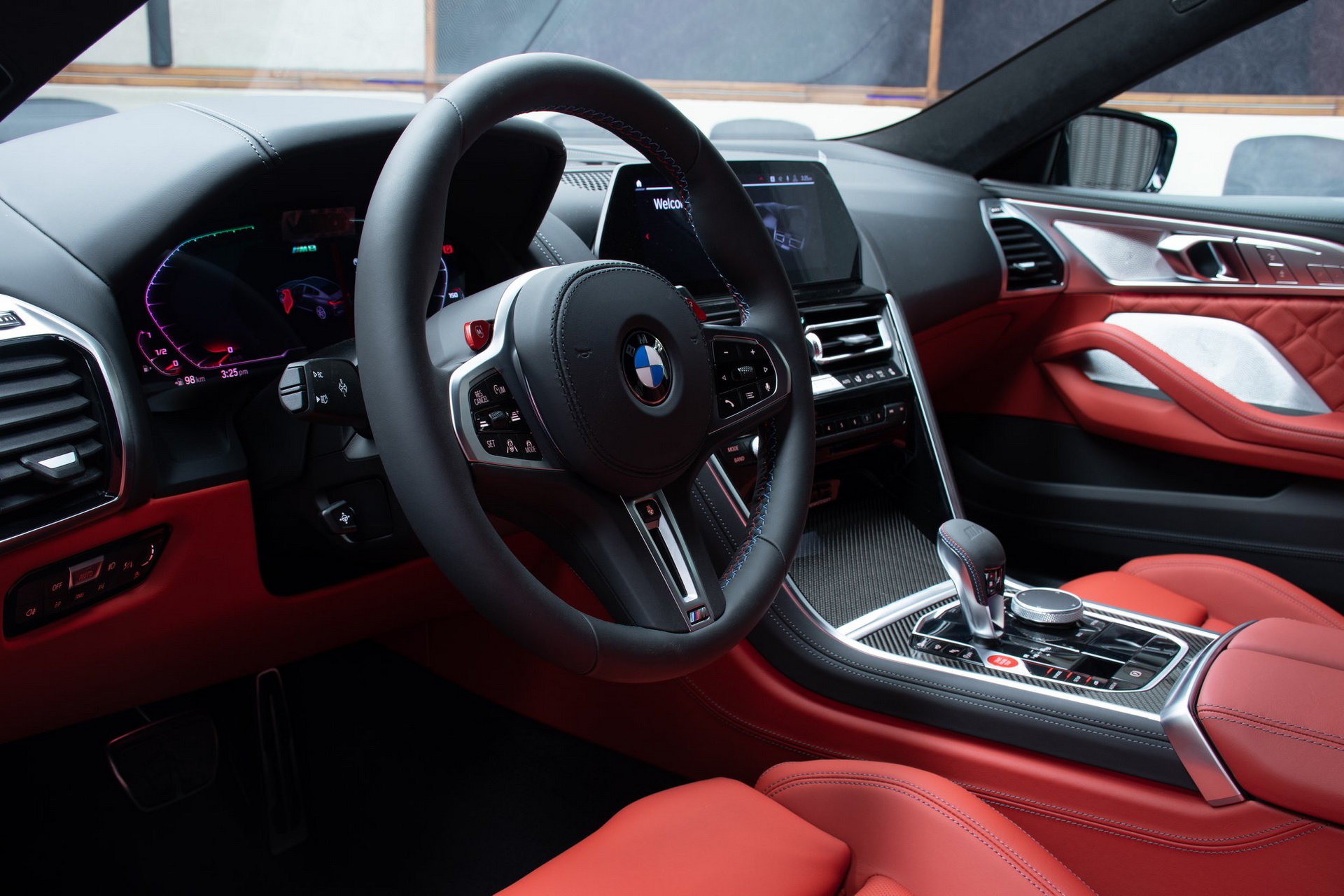 Sonic Speed Blue Looks Perfect On The BMW M8 Competition Gran Coupe