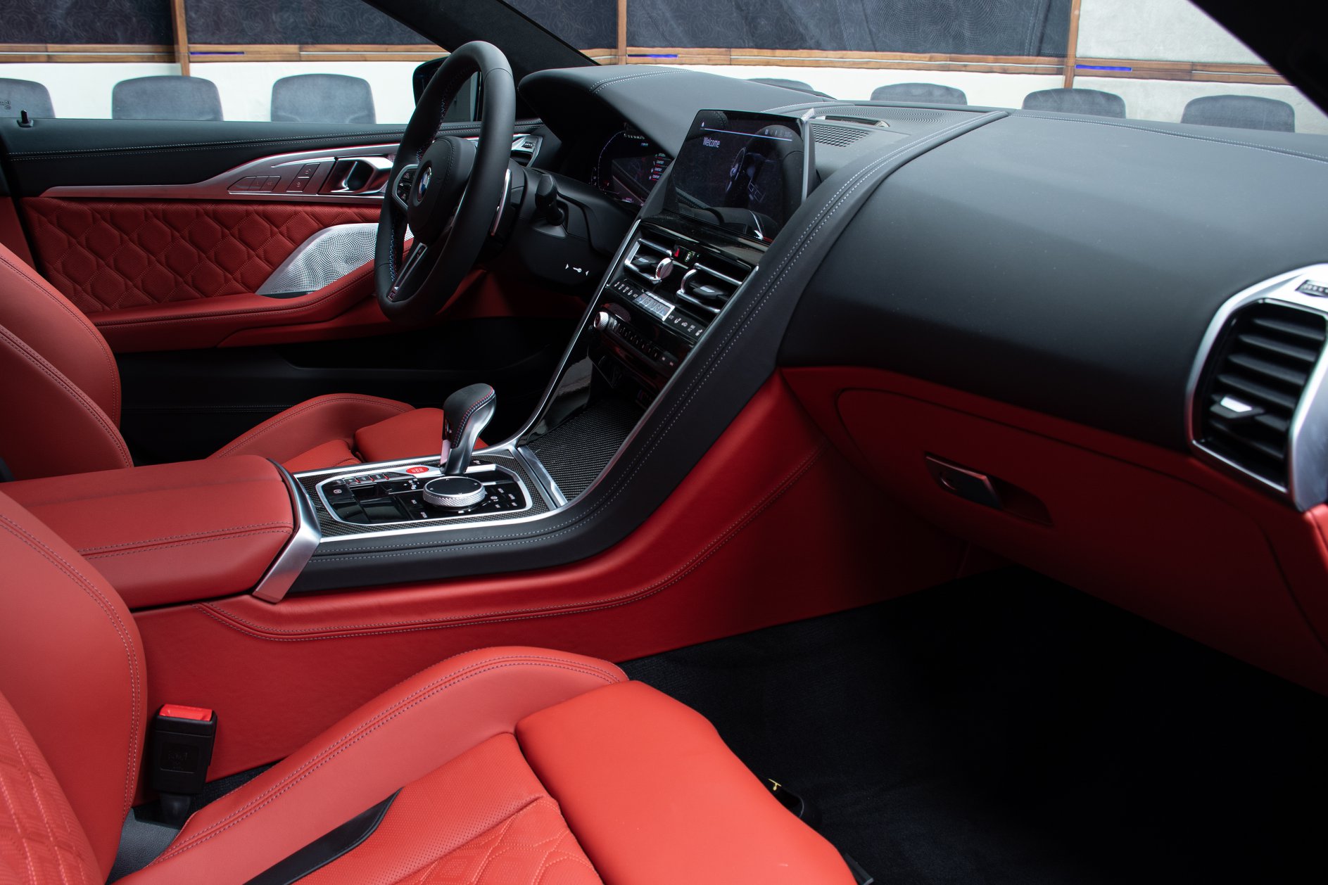 Sonic Speed Blue Looks Perfect On The BMW M8 Competition Gran Coupe