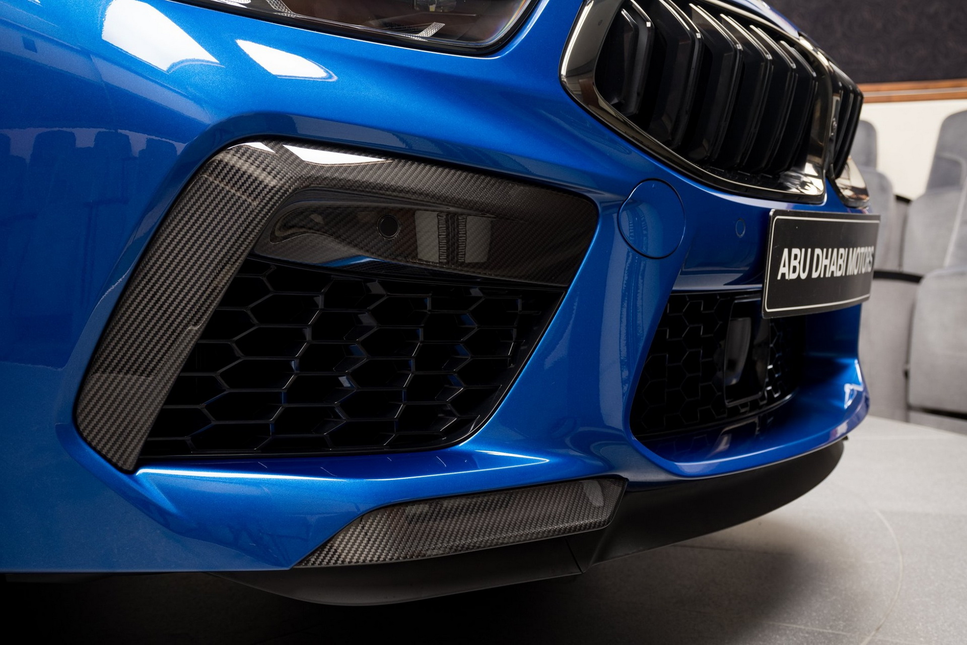 Sonic Speed Blue Looks Perfect On The BMW M8 Competition Gran Coupe