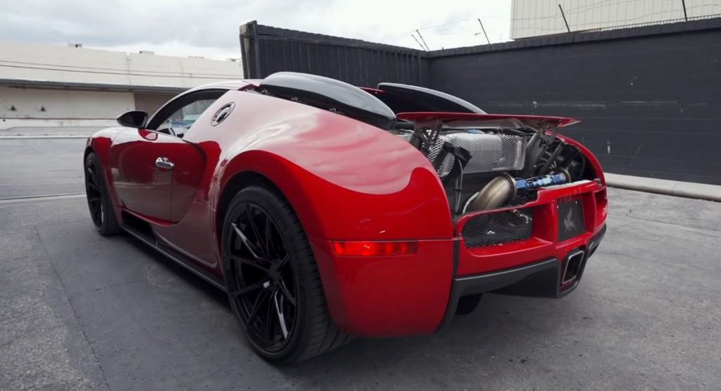  World’s Loudest Bugatti Veyron With Aftermarket Titanium Exhaust Sounds Like Khaleesi’s Dragon