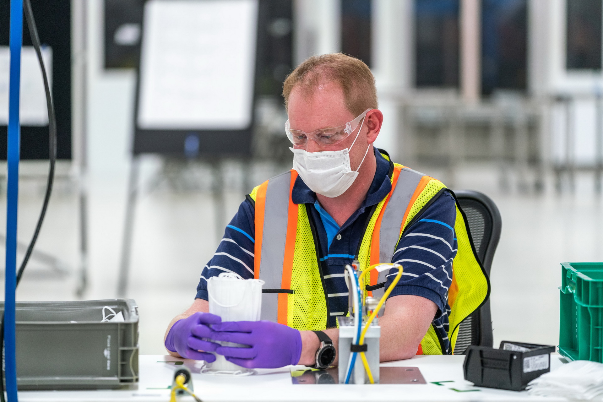 GM Kicks Off Face Mask Production, Will Deliver First 20k Units On April 8