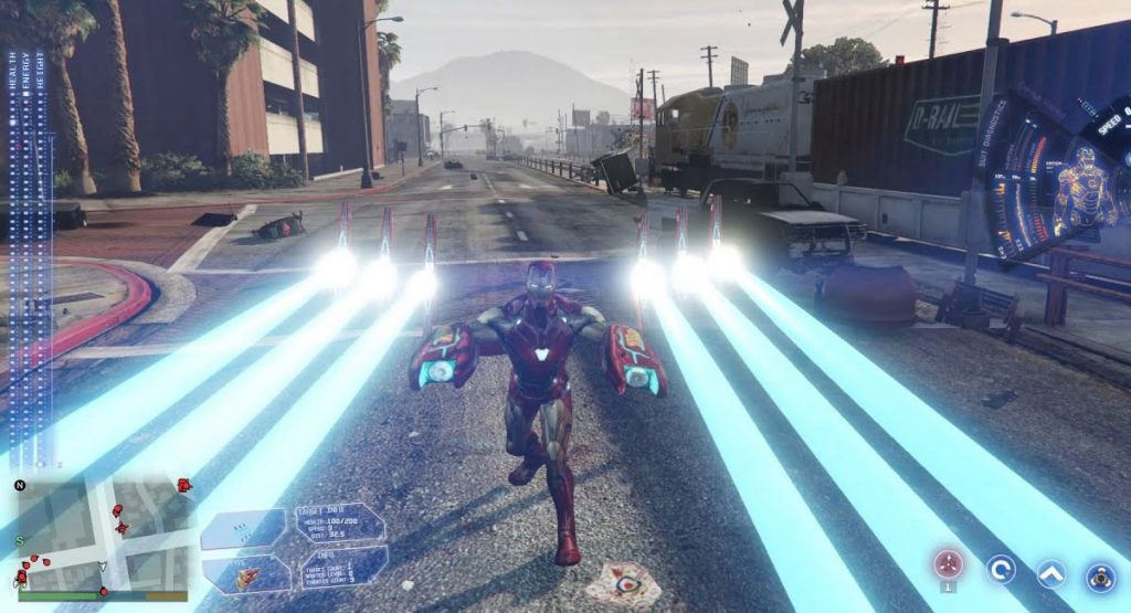  Iron Man Nanosuit Mod For GTA V Is Masterfully Done