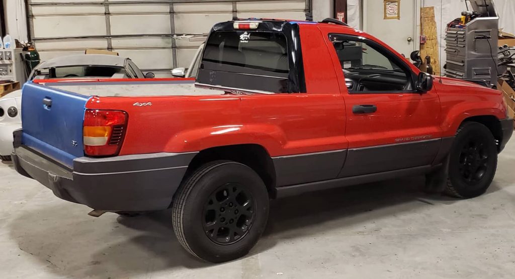  What Gladiator? Jeep Grand Cherokee WJ Truck Conversion Kit Costs Under $3k!