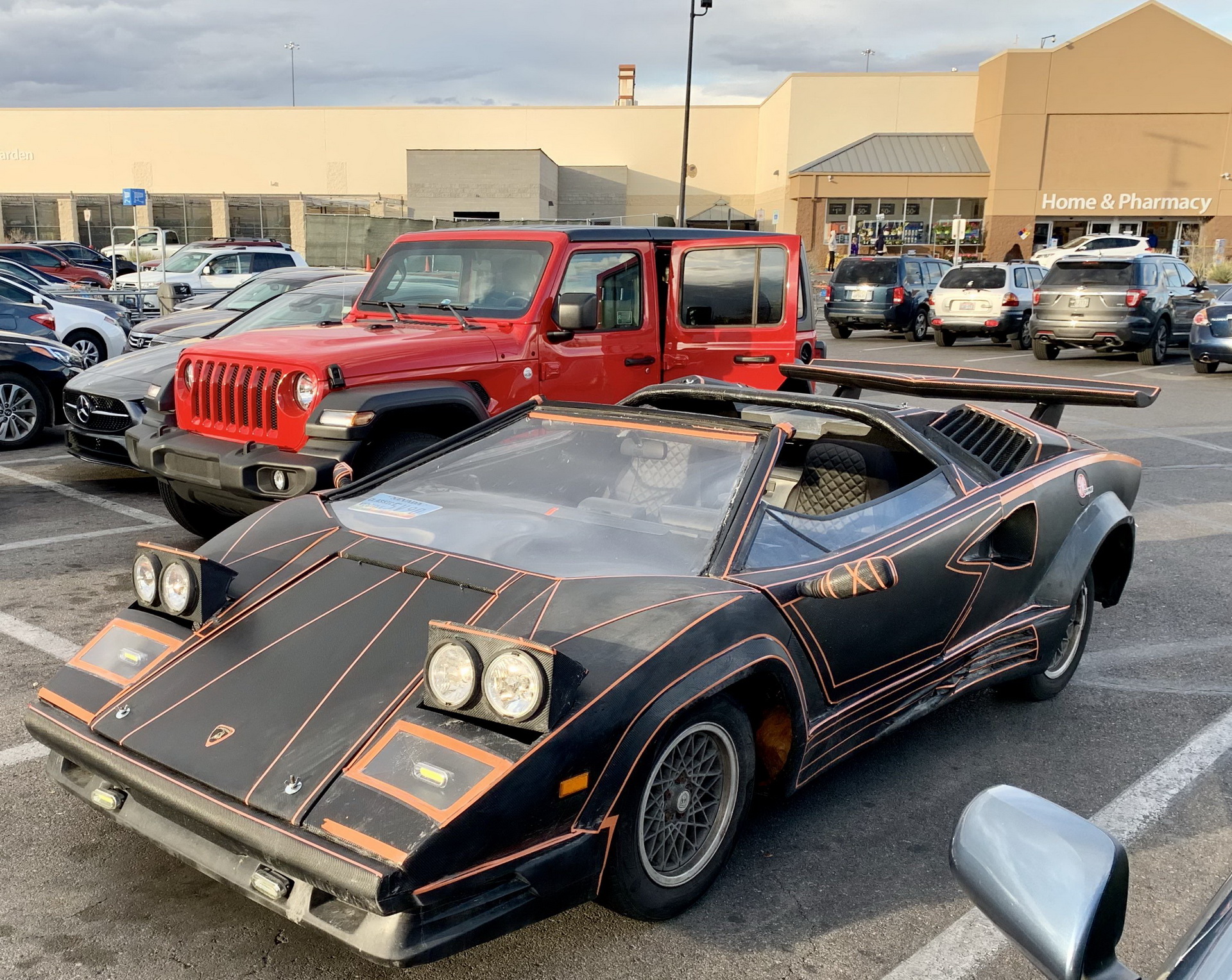 Iconic Lambo Countach Spotted In Just Kidding It S A Fiero Carscoops