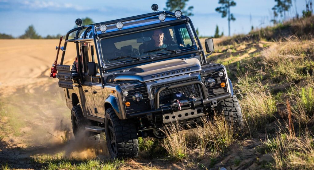  Keep Your Gladiators And Sign Us Up For This Awesome Land Rover Defender LS3 V8 Instead