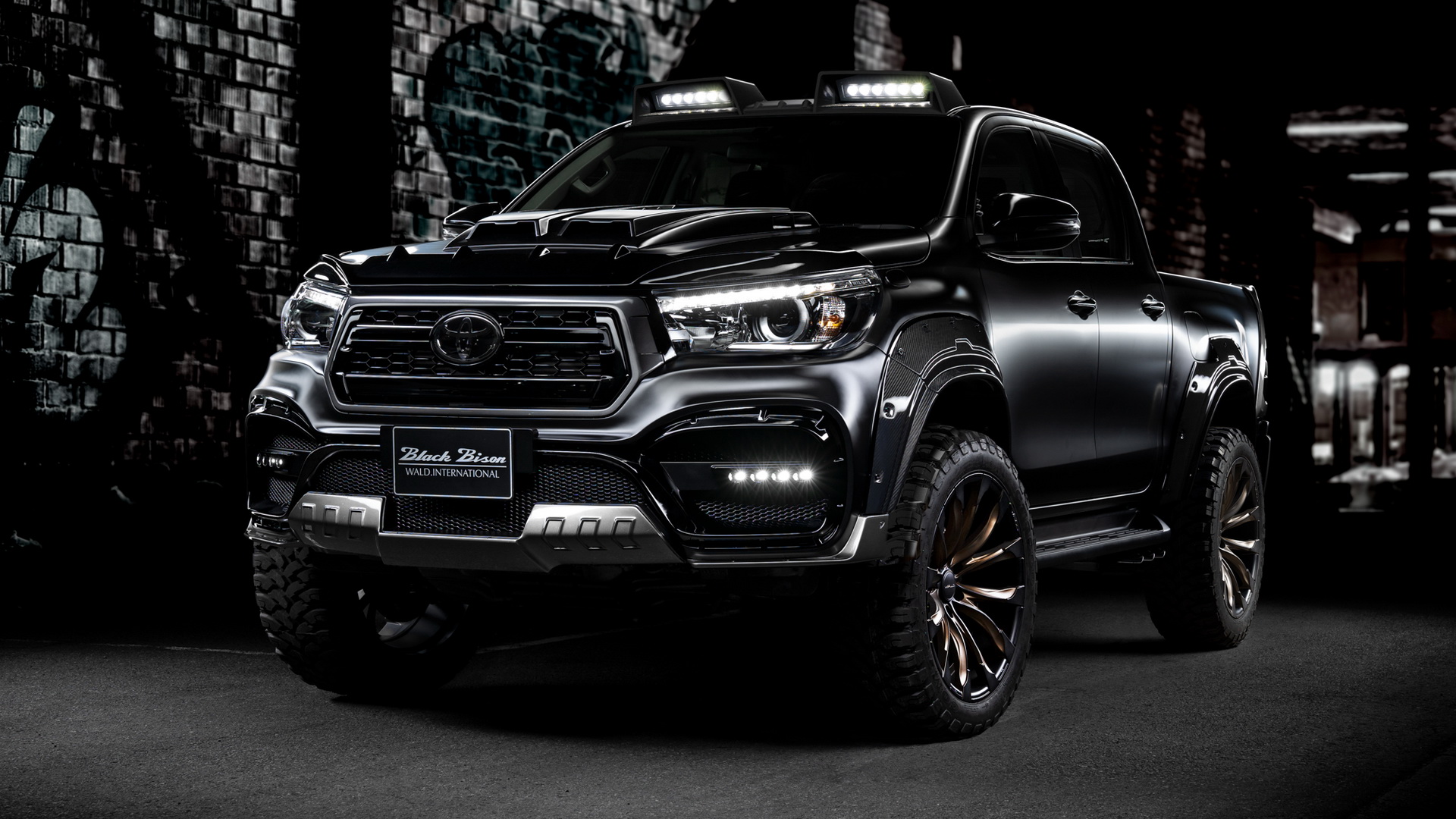 Wald’s Toyota Hilux Black Bison Edition Looks Like It Could Eat A Ford Ranger For Breakfast