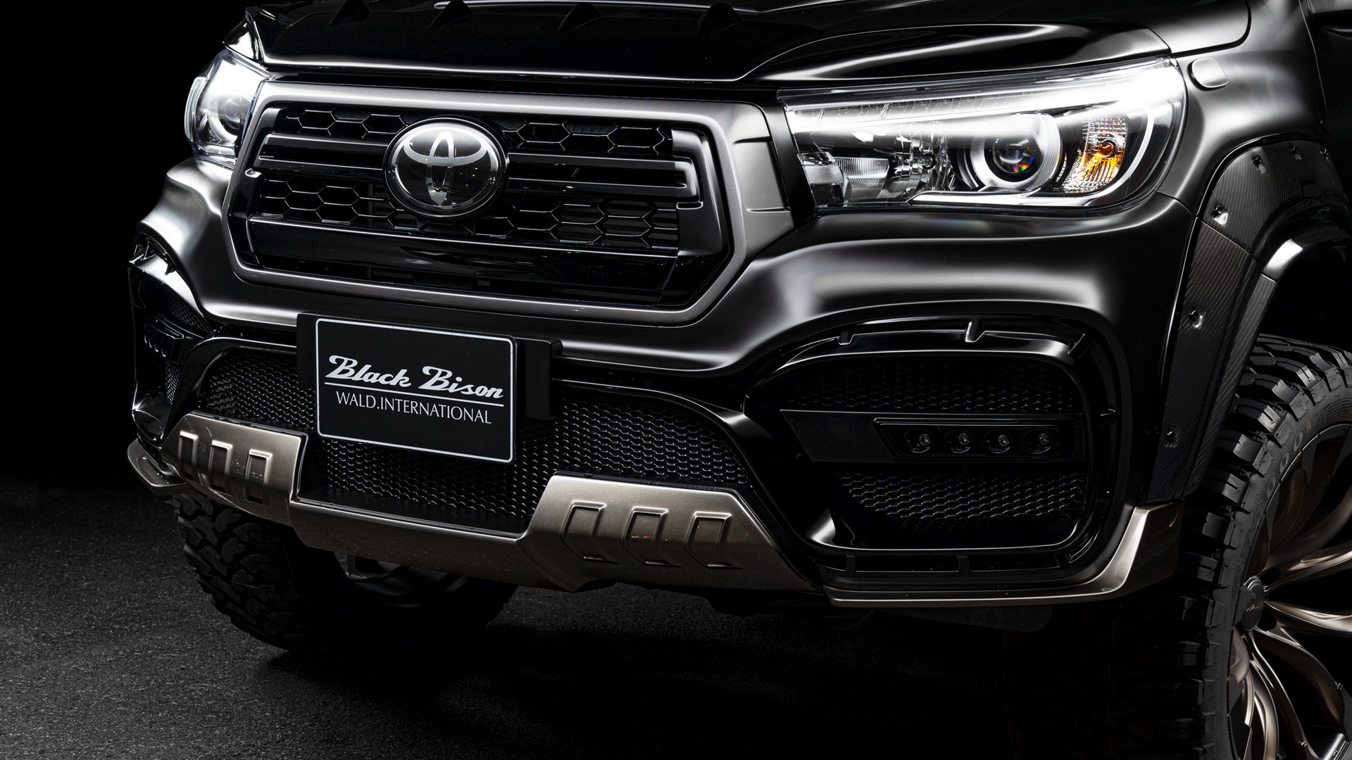 Wald’s Toyota Hilux Black Bison Edition Looks Like It Could Eat A Ford Ranger For Breakfast