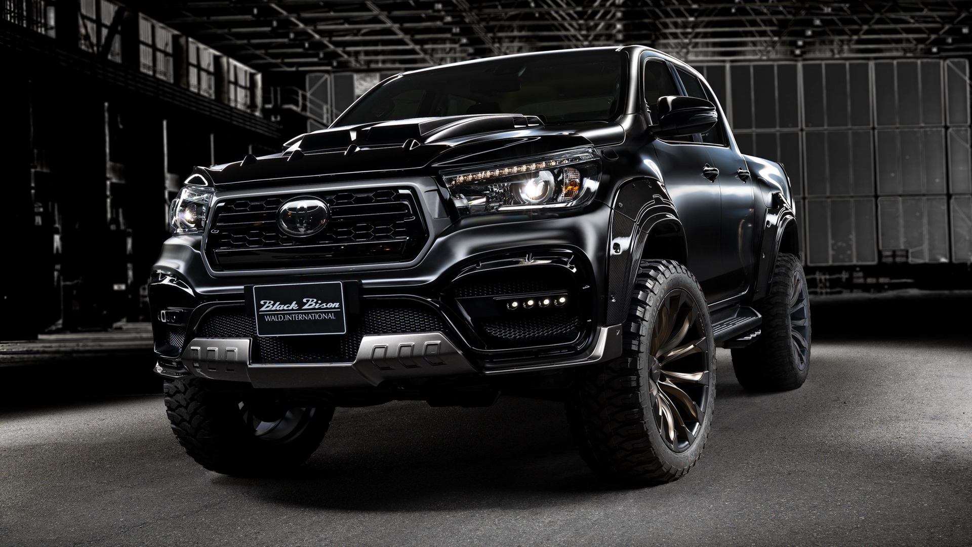 Wald’s Toyota Hilux Black Bison Edition Looks Like It Could Eat A Ford Ranger For Breakfast