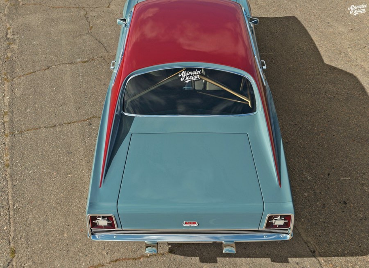 ’69 Ford Galaxie Fastback Restomod Render Is Big And Old But Young At Heart