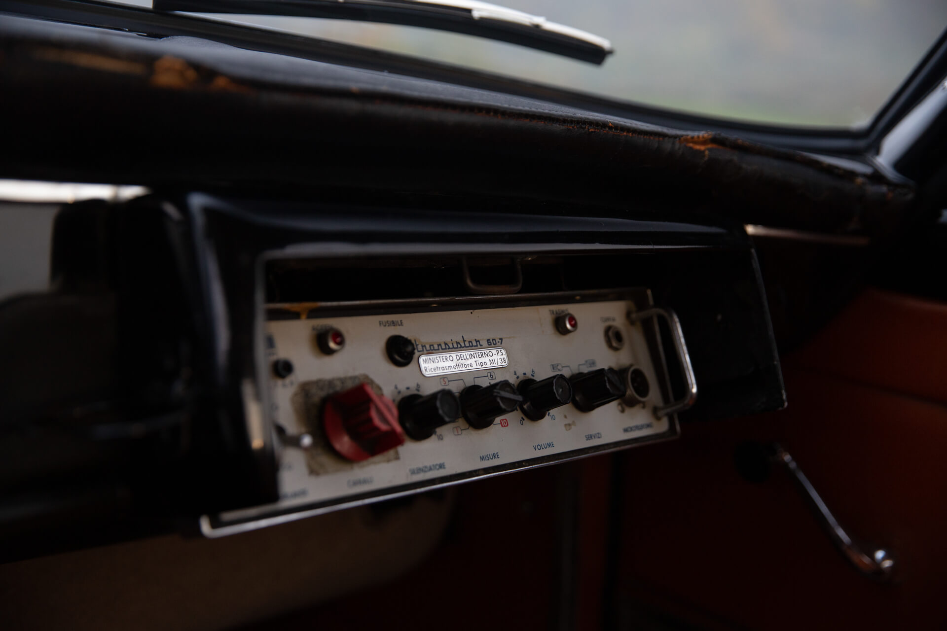 The One And Only 1962 Ferrari 250 GTE Italian Police Car Is An Absolute Legend