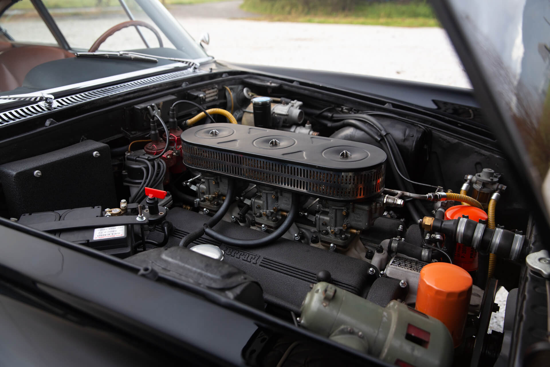 The One And Only 1962 Ferrari 250 GTE Italian Police Car Is An Absolute Legend