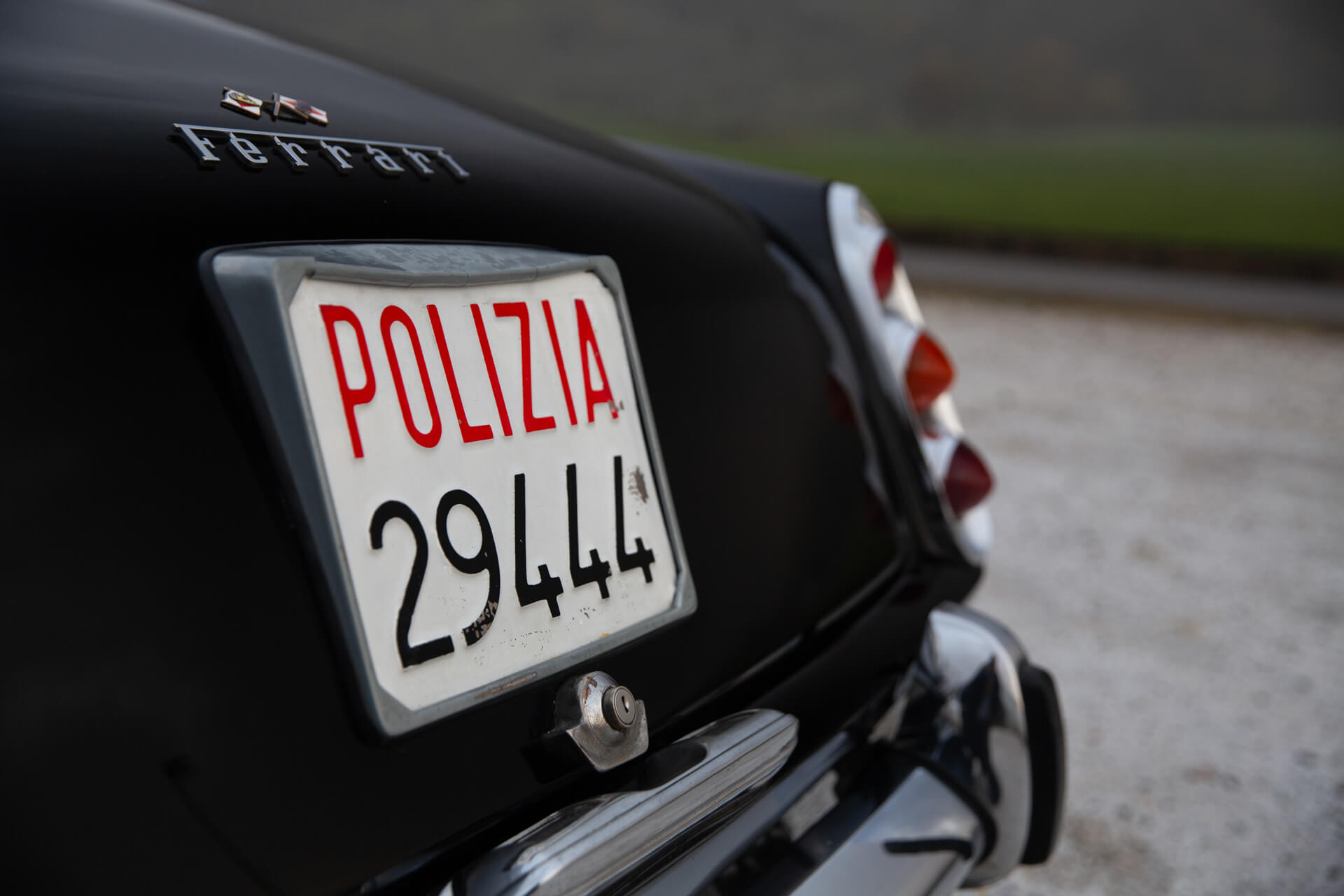 The One And Only 1962 Ferrari 250 GTE Italian Police Car Is An Absolute Legend