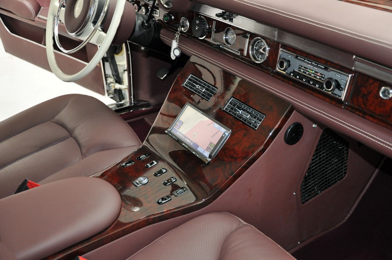 Roll Like A Tech-Savvy Dictator In 1975 Mercedes-Benz 600 Pullman Maybach Restomod