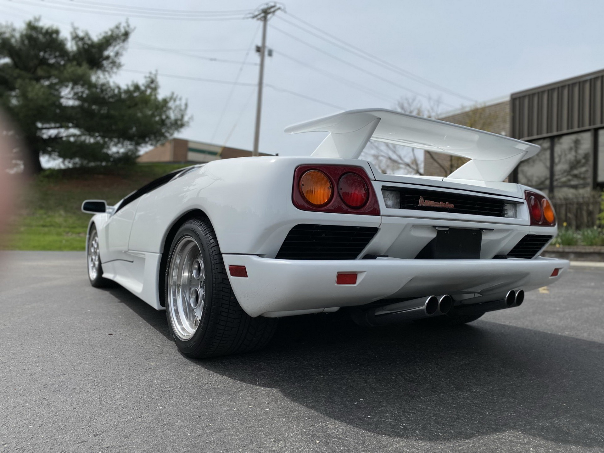 Make This White 1991 Lamborghini Diablo Your Poster Car