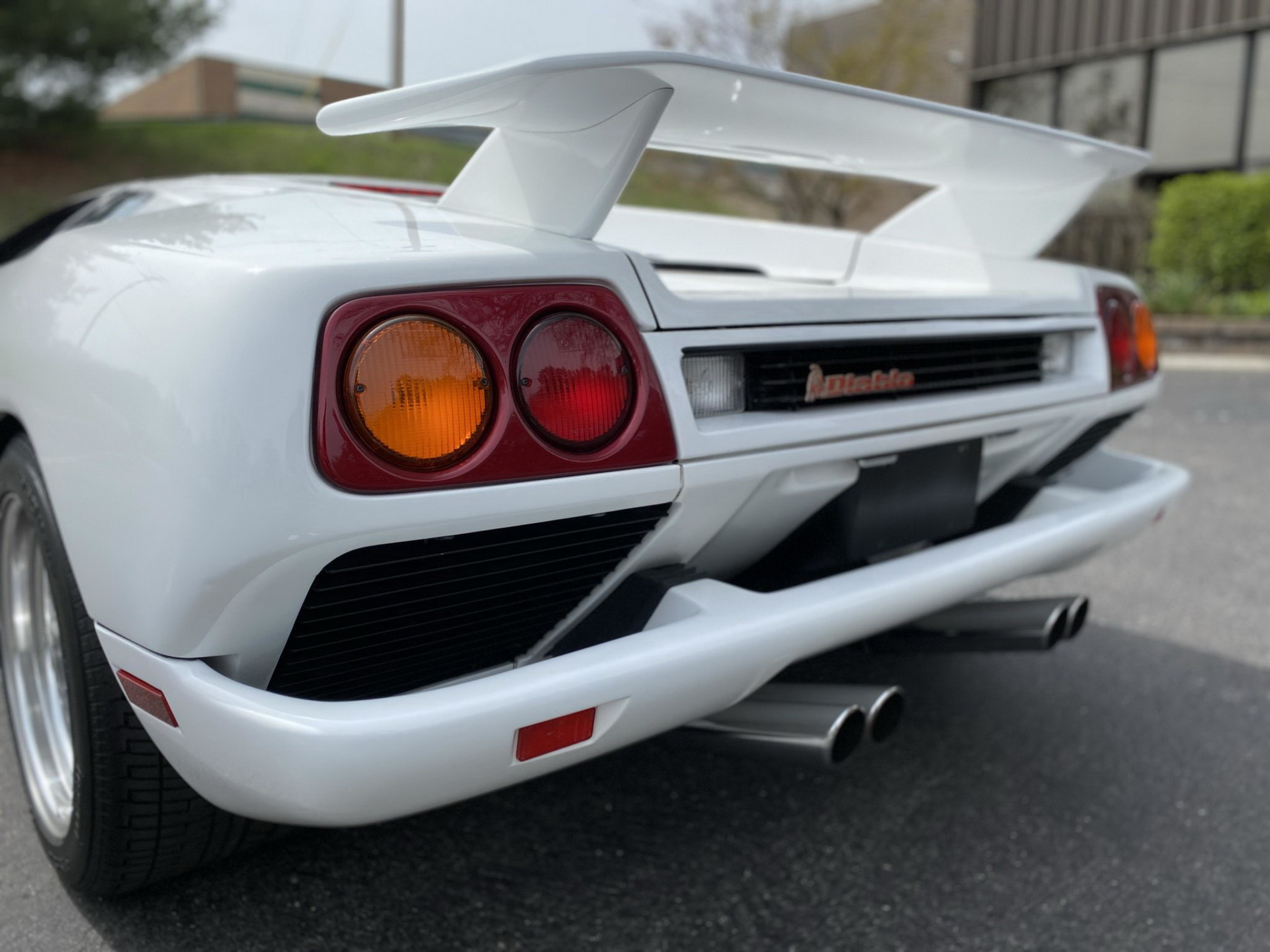 Make This White 1991 Lamborghini Diablo Your Poster Car
