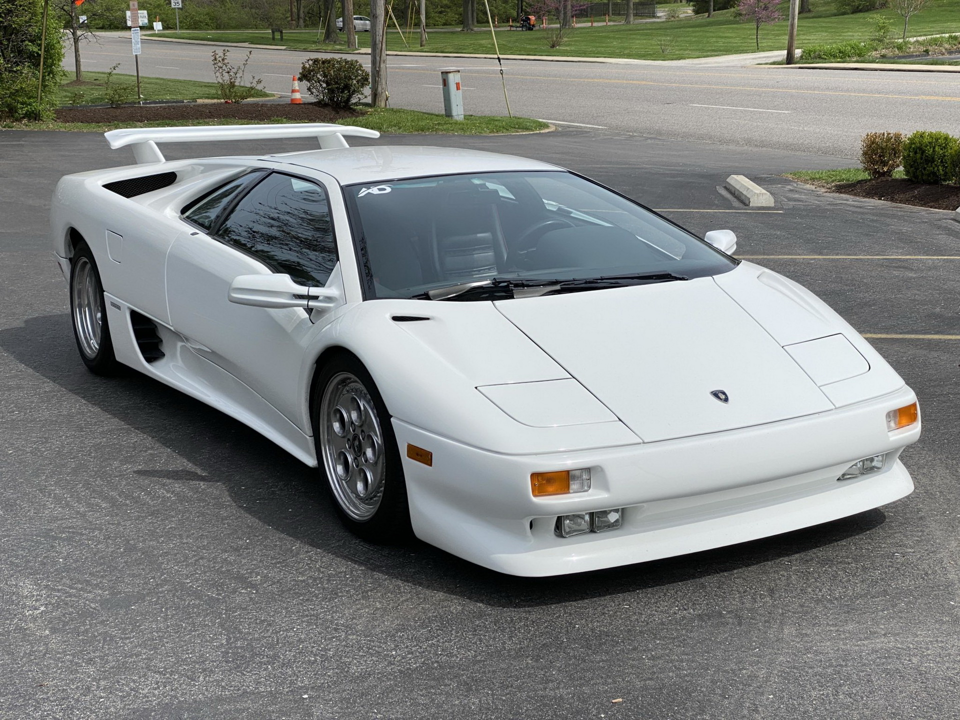 Make This White 1991 Lamborghini Diablo Your Poster Car