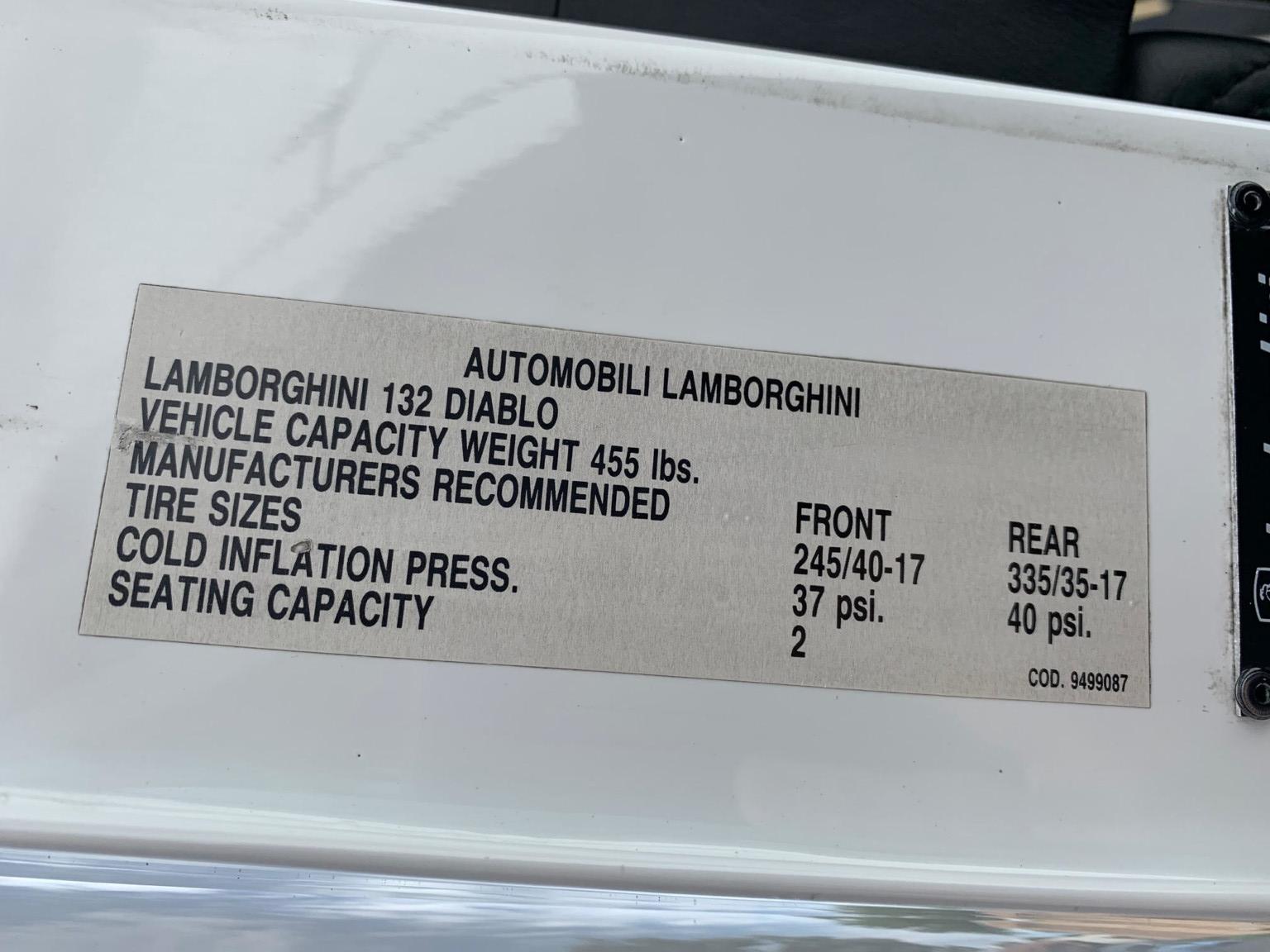 Make This White 1991 Lamborghini Diablo Your Poster Car