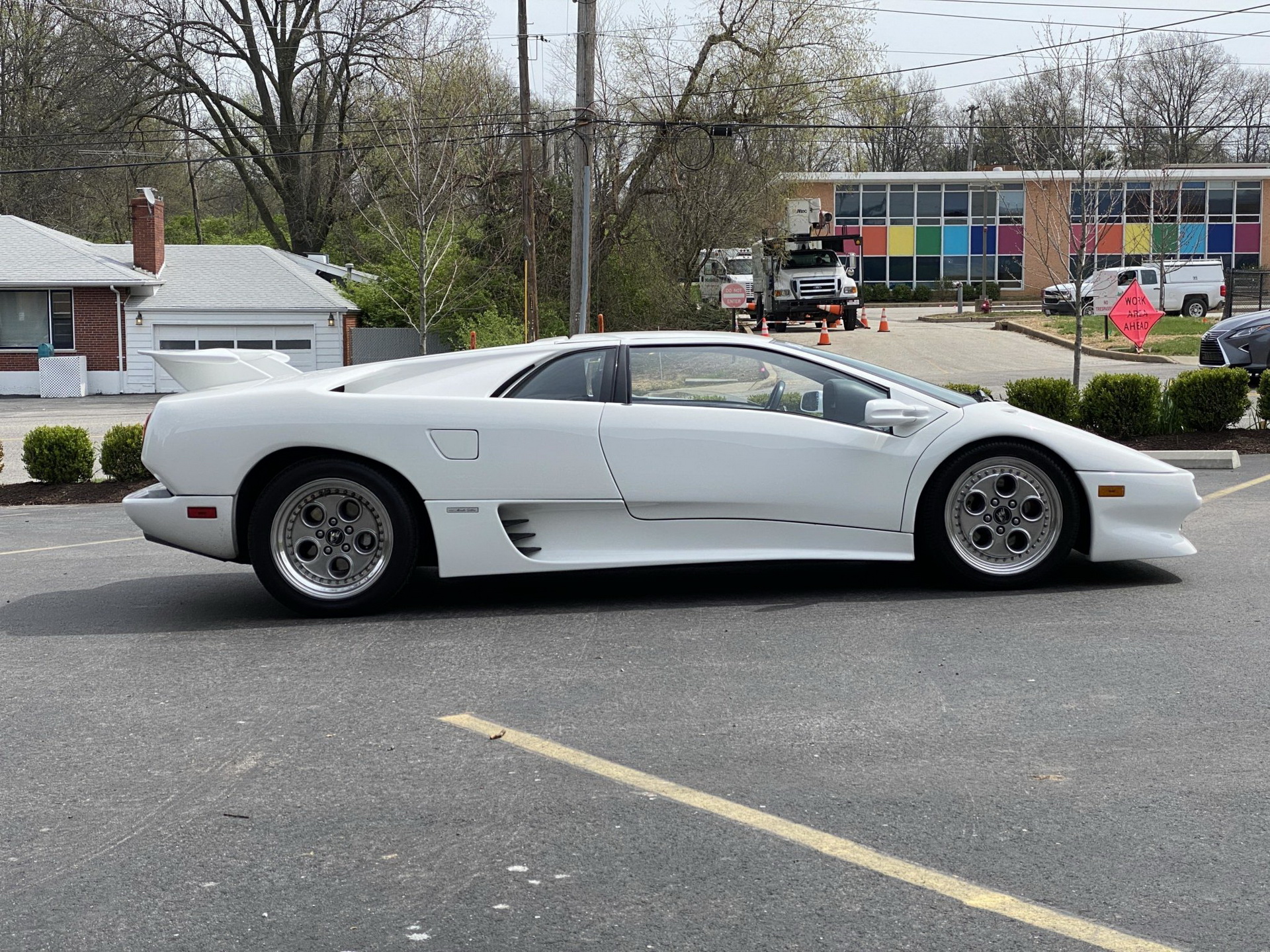Make This White 1991 Lamborghini Diablo Your Poster Car
