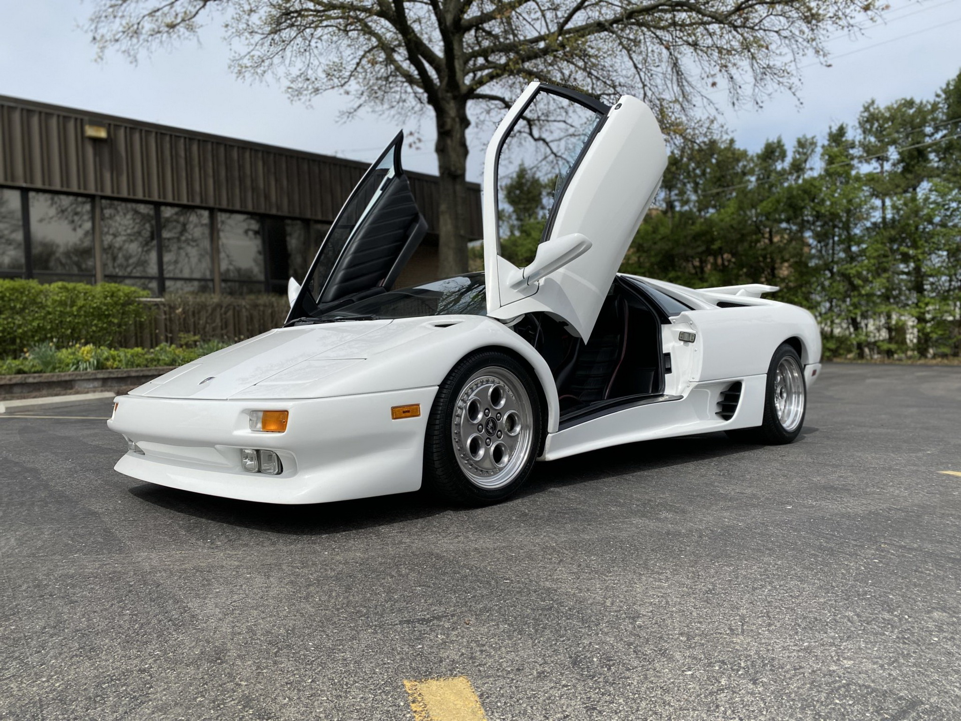 Make This White 1991 Lamborghini Diablo Your Poster Car