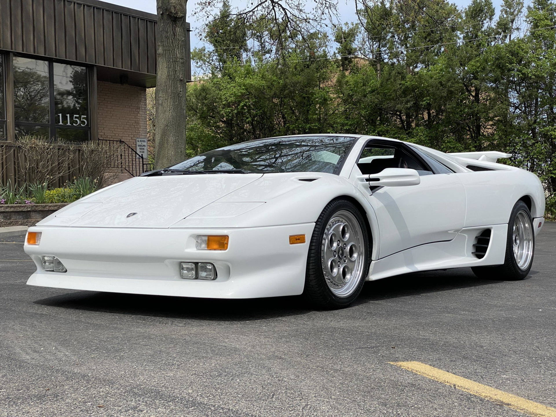 Make This White 1991 Lamborghini Diablo Your Poster Car