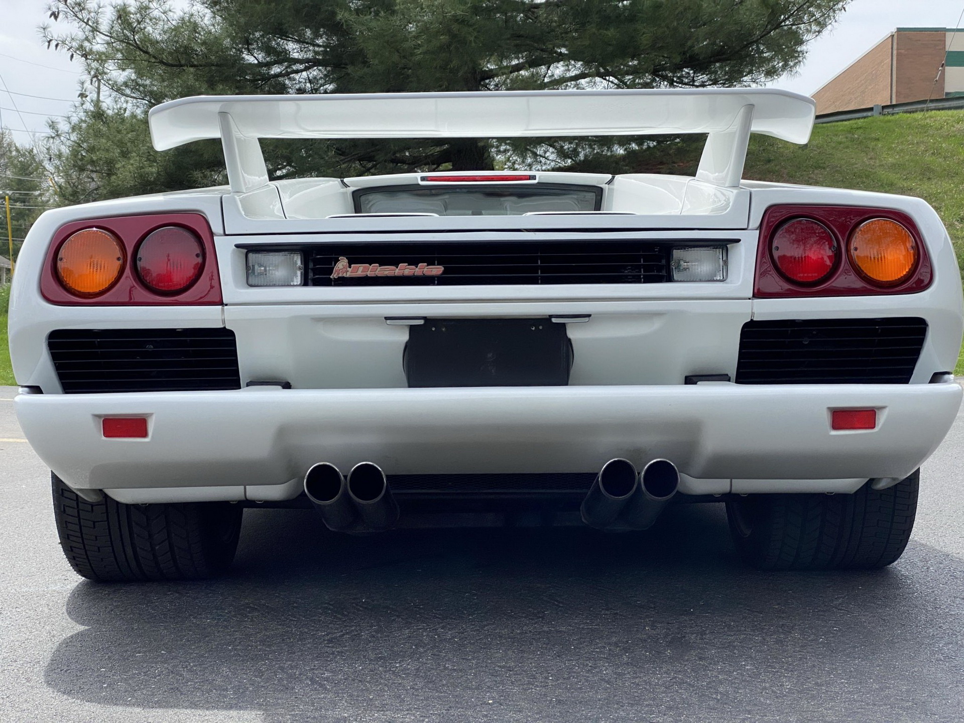 Make This White 1991 Lamborghini Diablo Your Poster Car