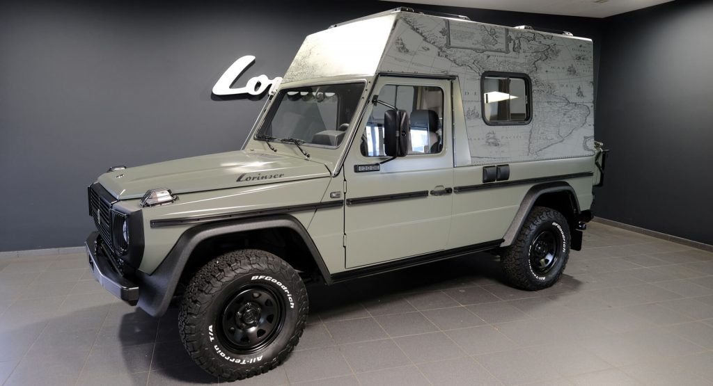  Ex-Military Mercedes G-Wagen Gets New Lease On Life As Custom Motorhome