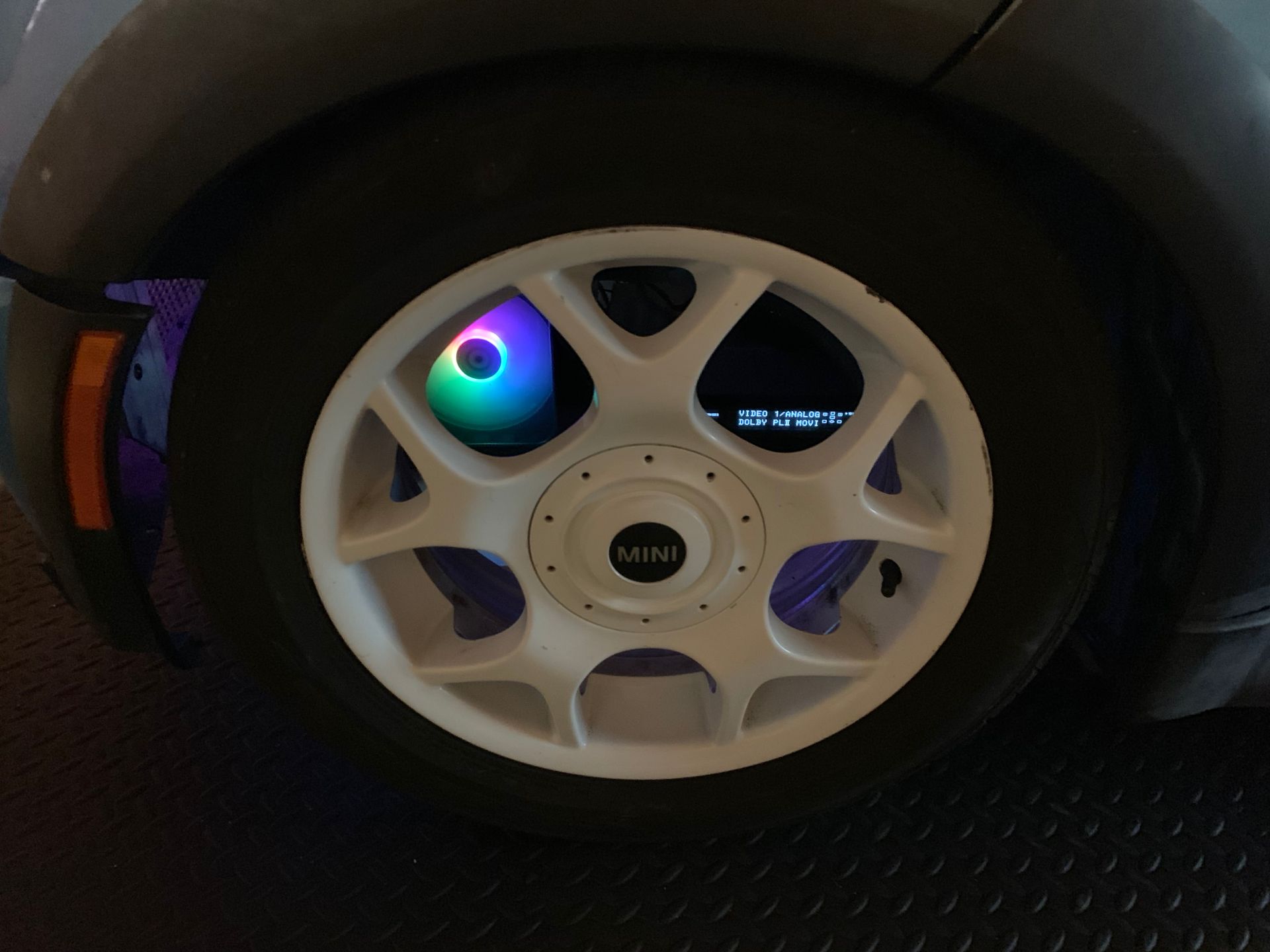 This Guy Turned A MINI Cooper S Into A Racing Simulator For His Basement