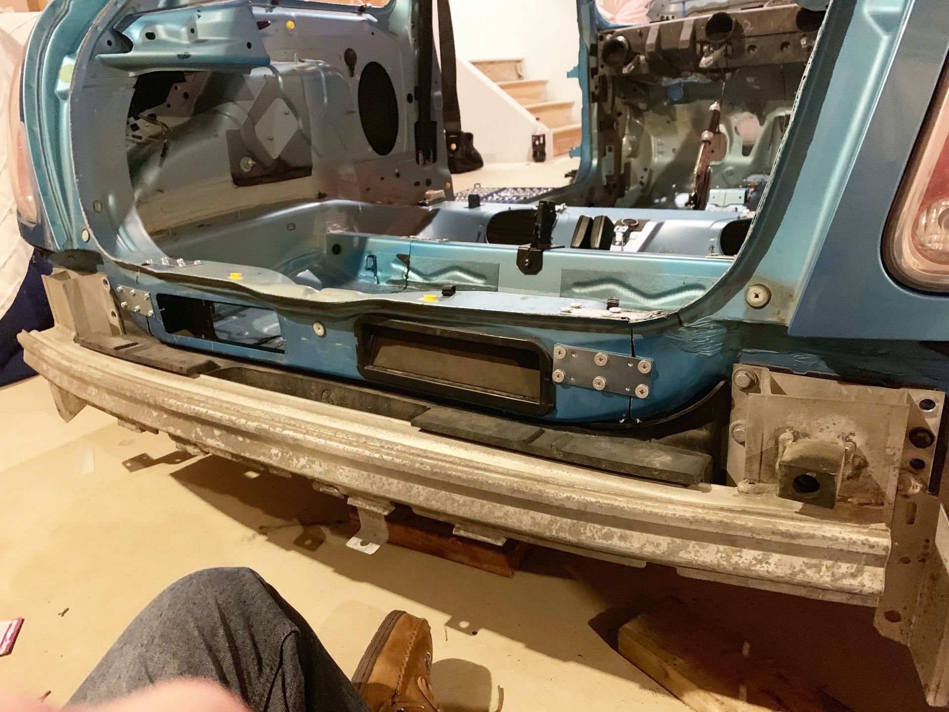 This Guy Turned A MINI Cooper S Into A Racing Simulator For His Basement