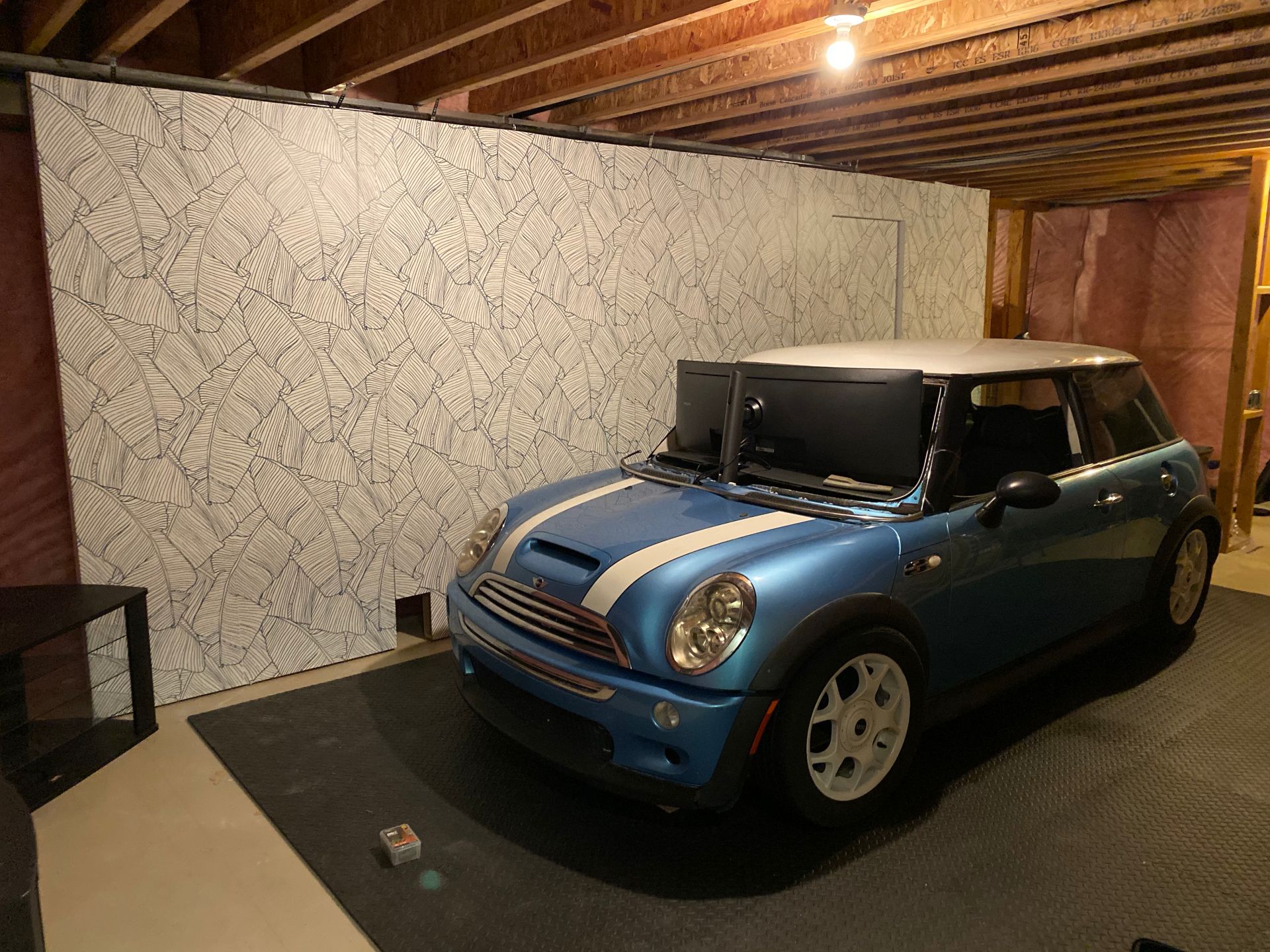 This Guy Turned A MINI Cooper S Into A Racing Simulator For His Basement