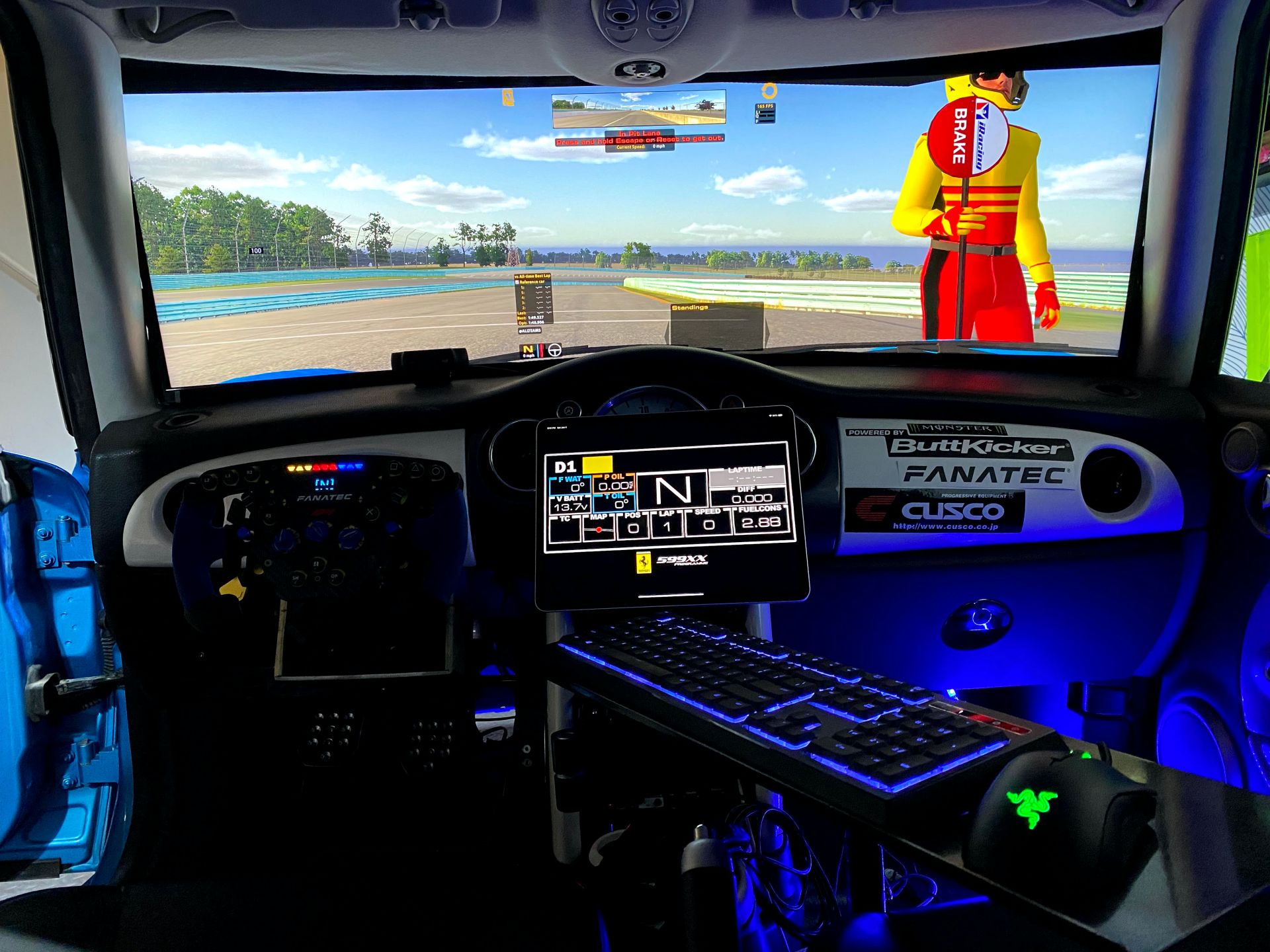 This Guy Turned A MINI Cooper S Into A Racing Simulator For His Basement