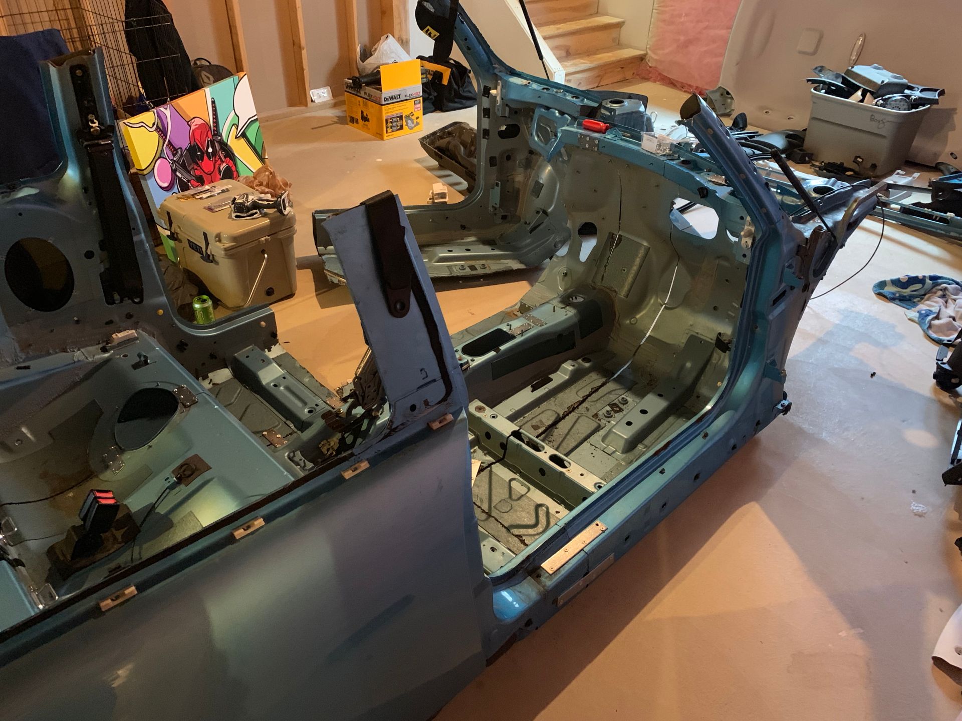 This Guy Turned A MINI Cooper S Into A Racing Simulator For His Basement