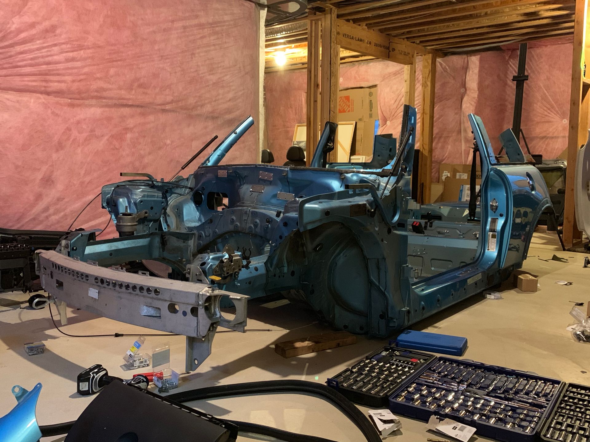 This Guy Turned A MINI Cooper S Into A Racing Simulator For His Basement