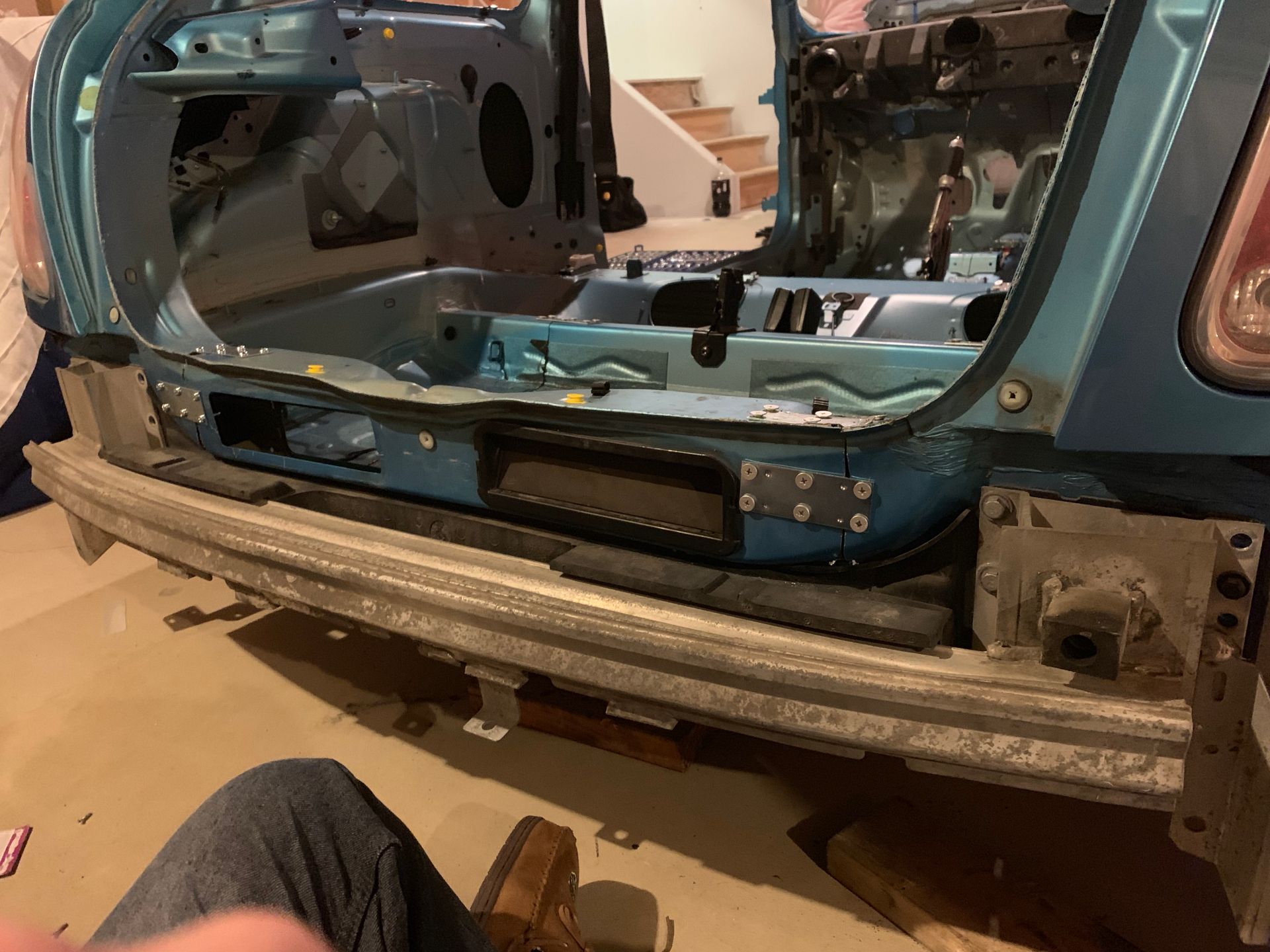 This Guy Turned A MINI Cooper S Into A Racing Simulator For His Basement