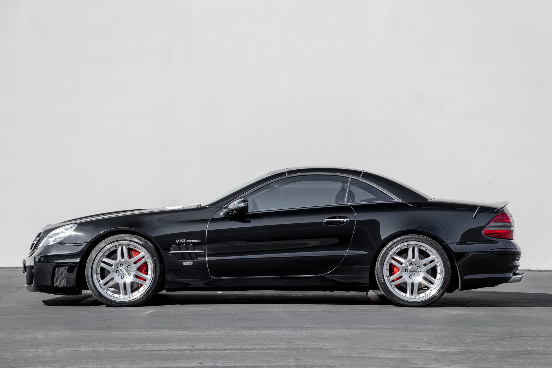 Brabus Mercedes SL600 Has Lorinser Bits, 12 Cylinders And Six Exhaust Pipes