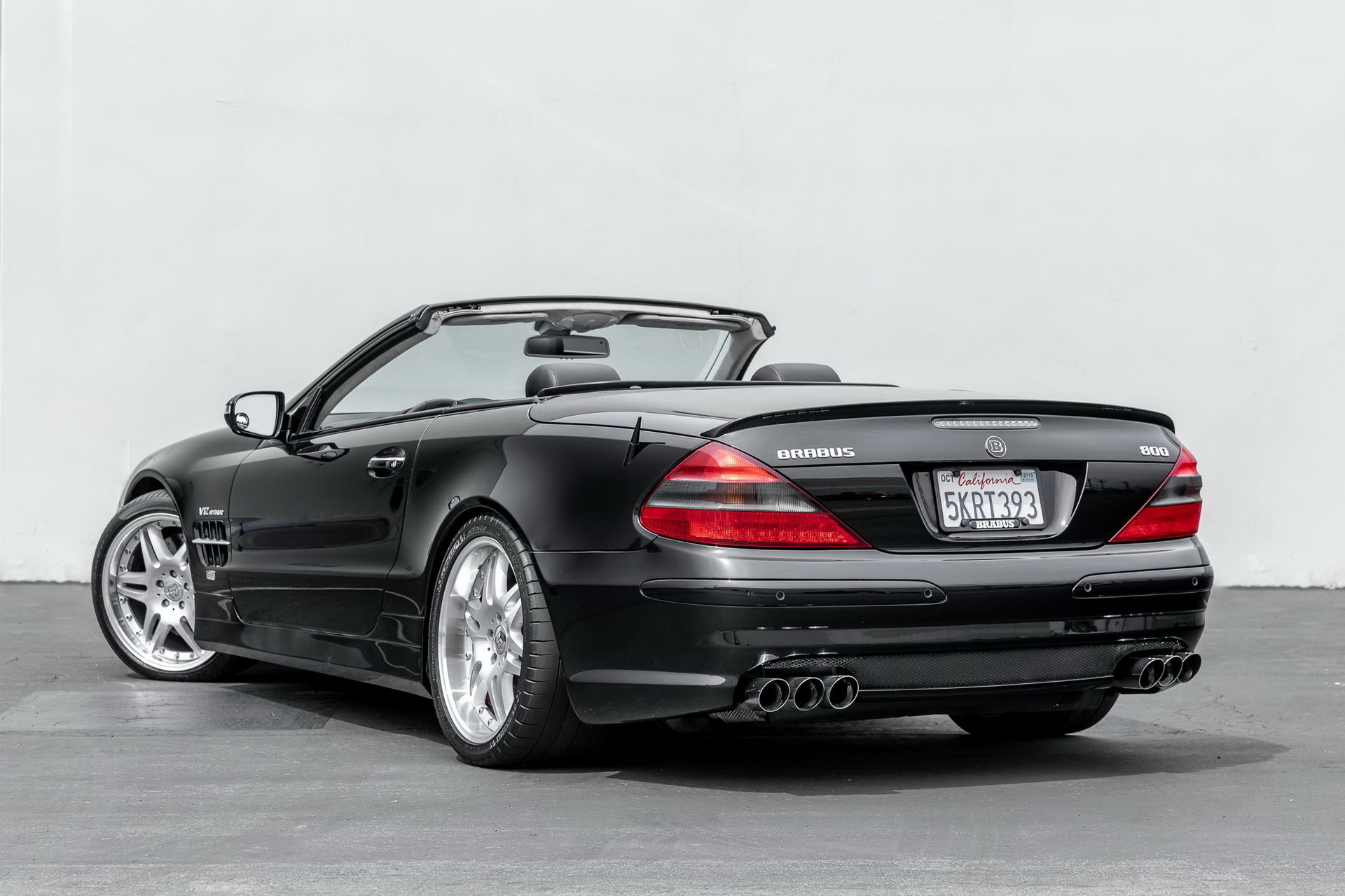 Brabus Mercedes SL600 Has Lorinser Bits, 12 Cylinders And Six Exhaust Pipes