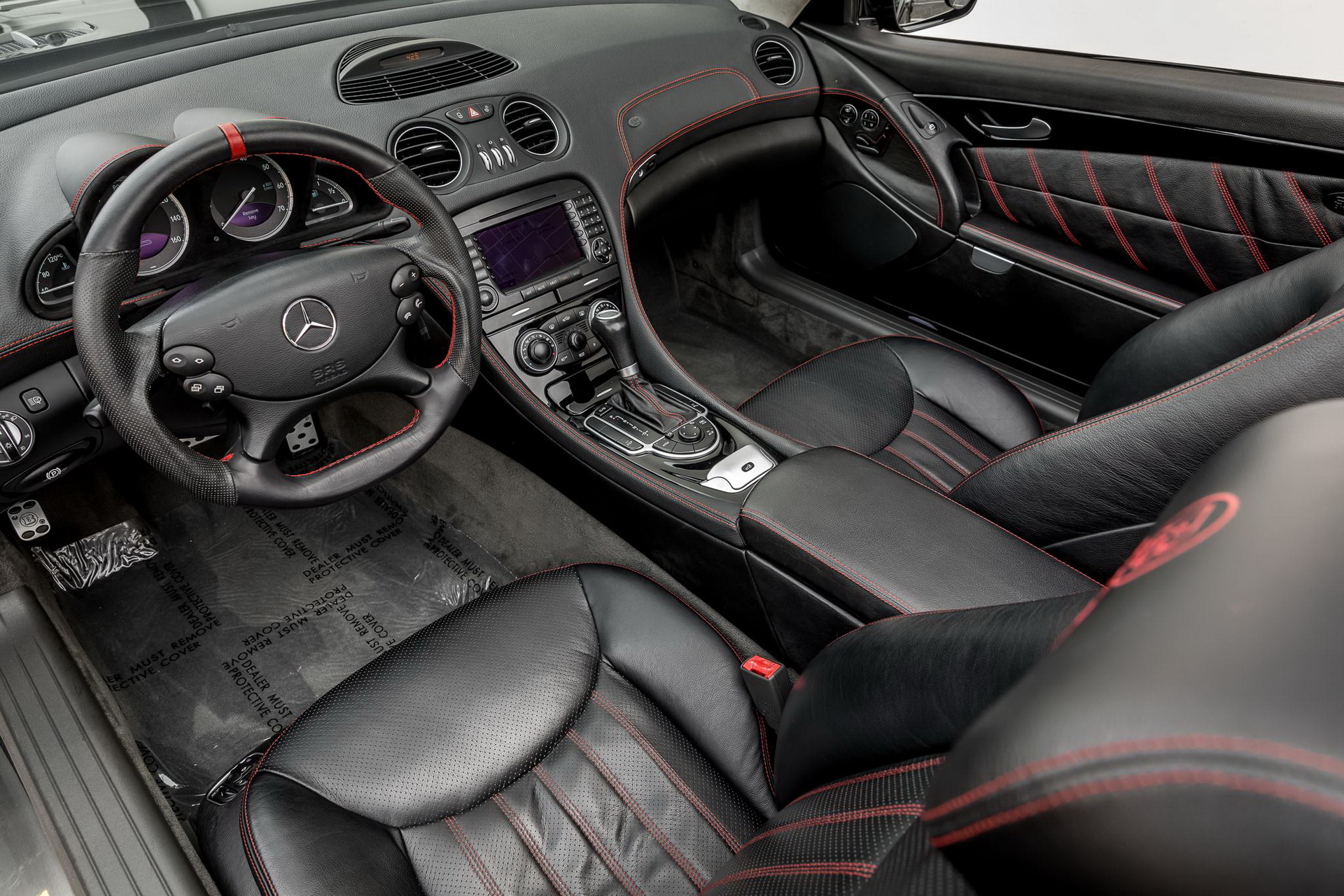 Brabus Mercedes SL600 Has Lorinser Bits, 12 Cylinders And Six Exhaust Pipes