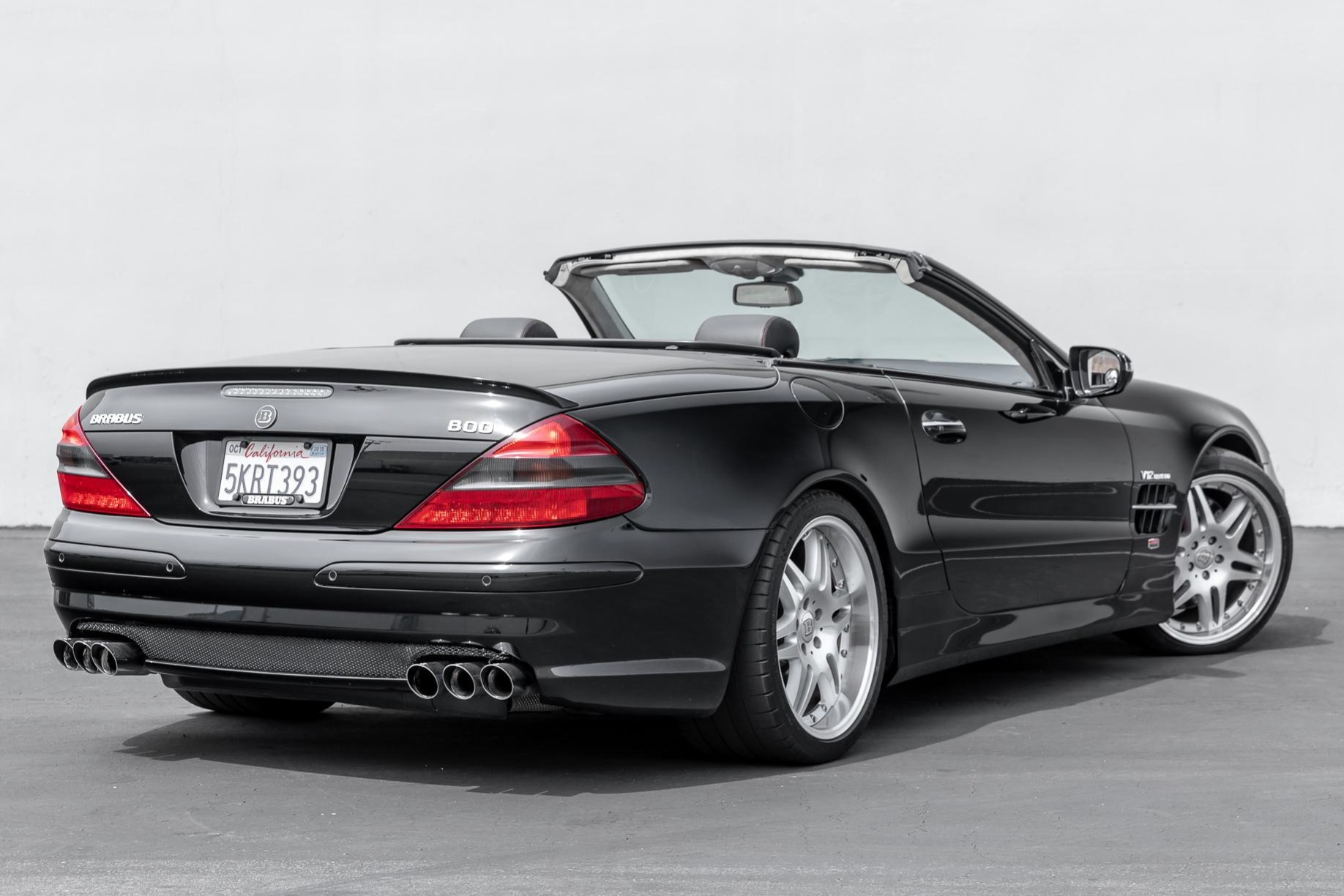 Brabus Mercedes SL600 Has Lorinser Bits, 12 Cylinders And Six Exhaust Pipes