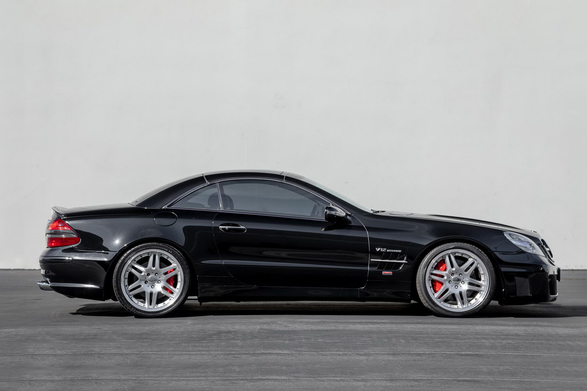 Brabus Mercedes SL600 Has Lorinser Bits, 12 Cylinders And Six Exhaust Pipes