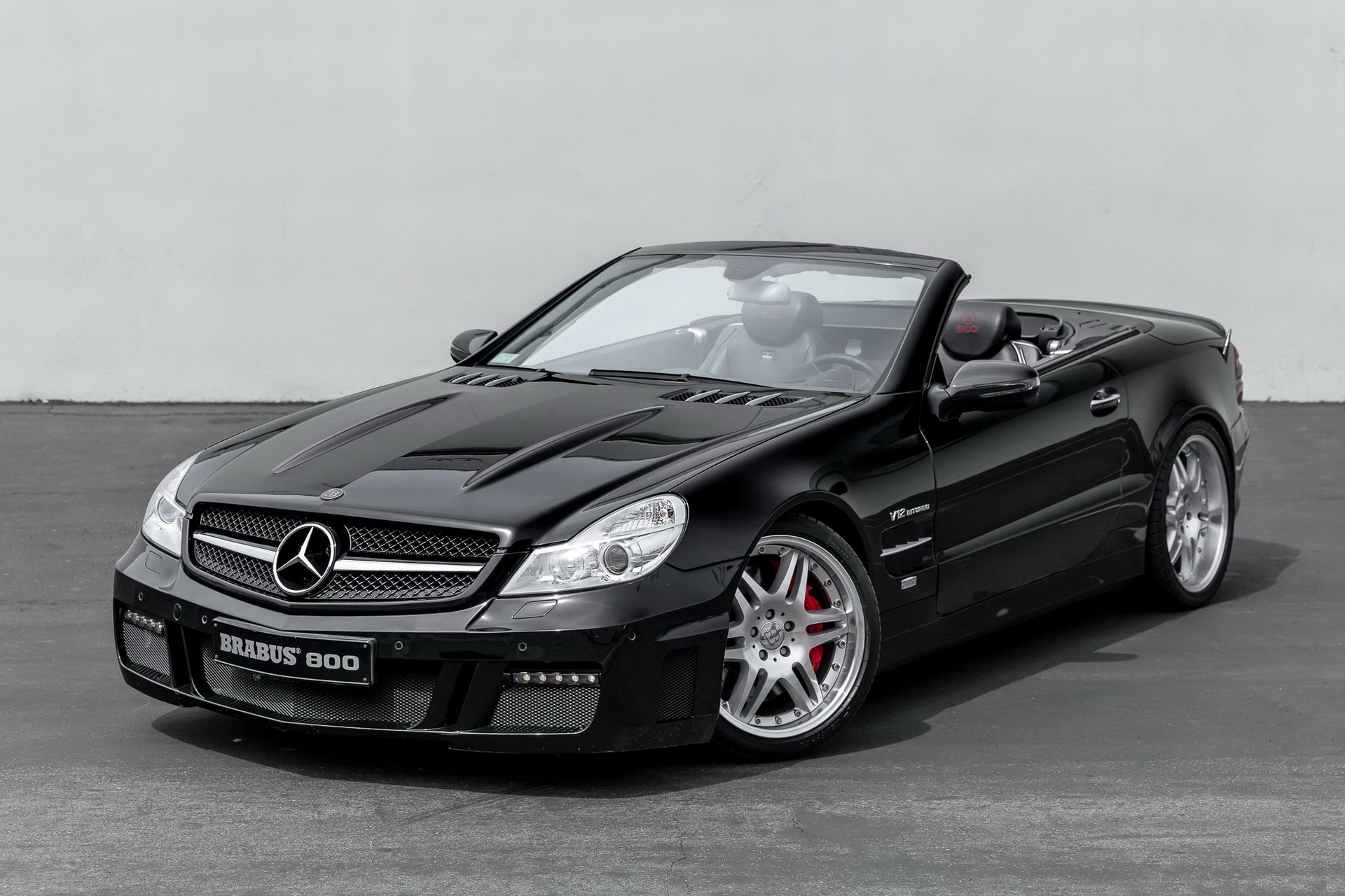 Brabus Mercedes SL600 Has Lorinser Bits, 12 Cylinders And Six Exhaust Pipes