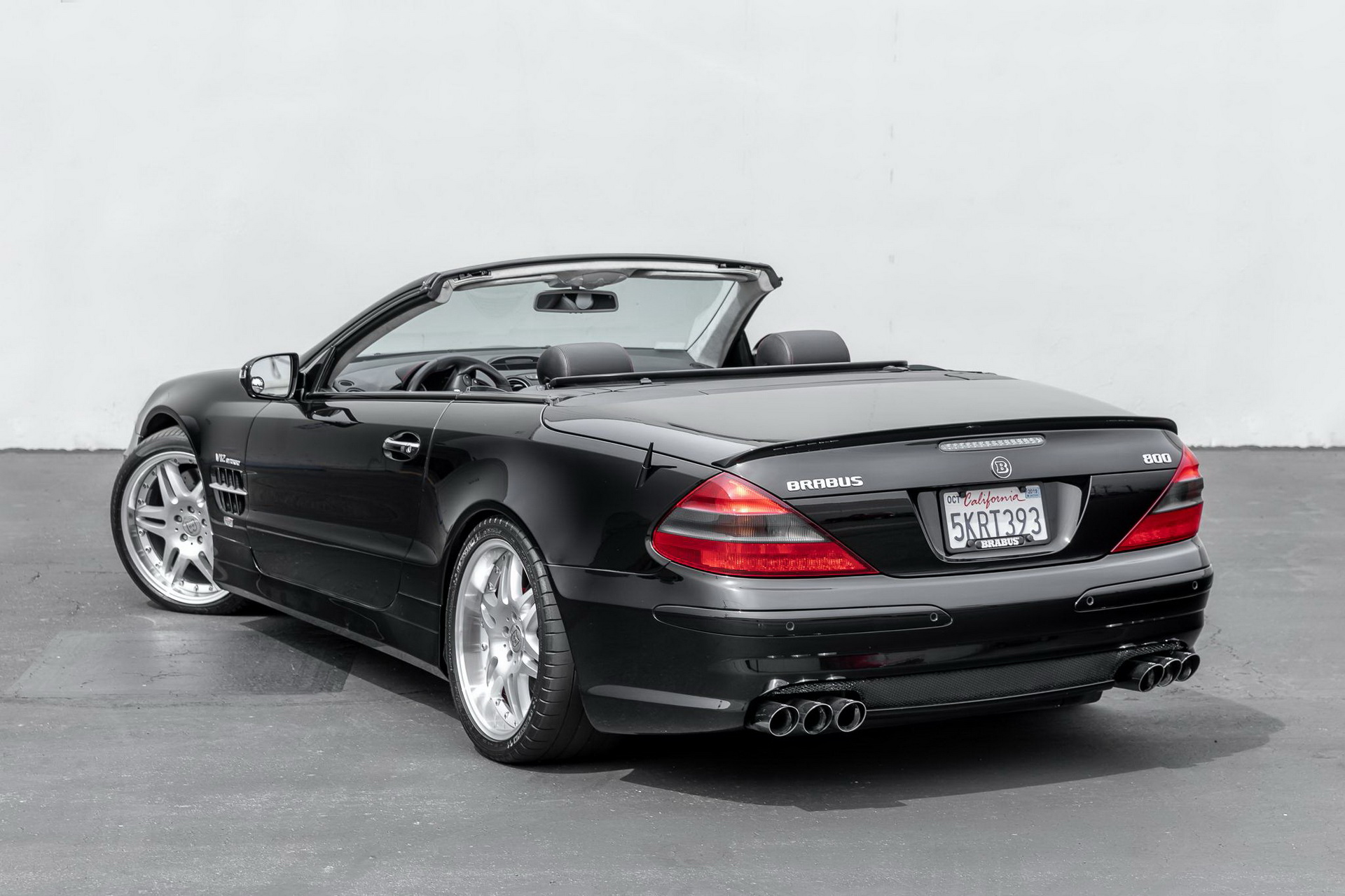 Brabus Mercedes SL600 Has Lorinser Bits, 12 Cylinders And Six Exhaust Pipes