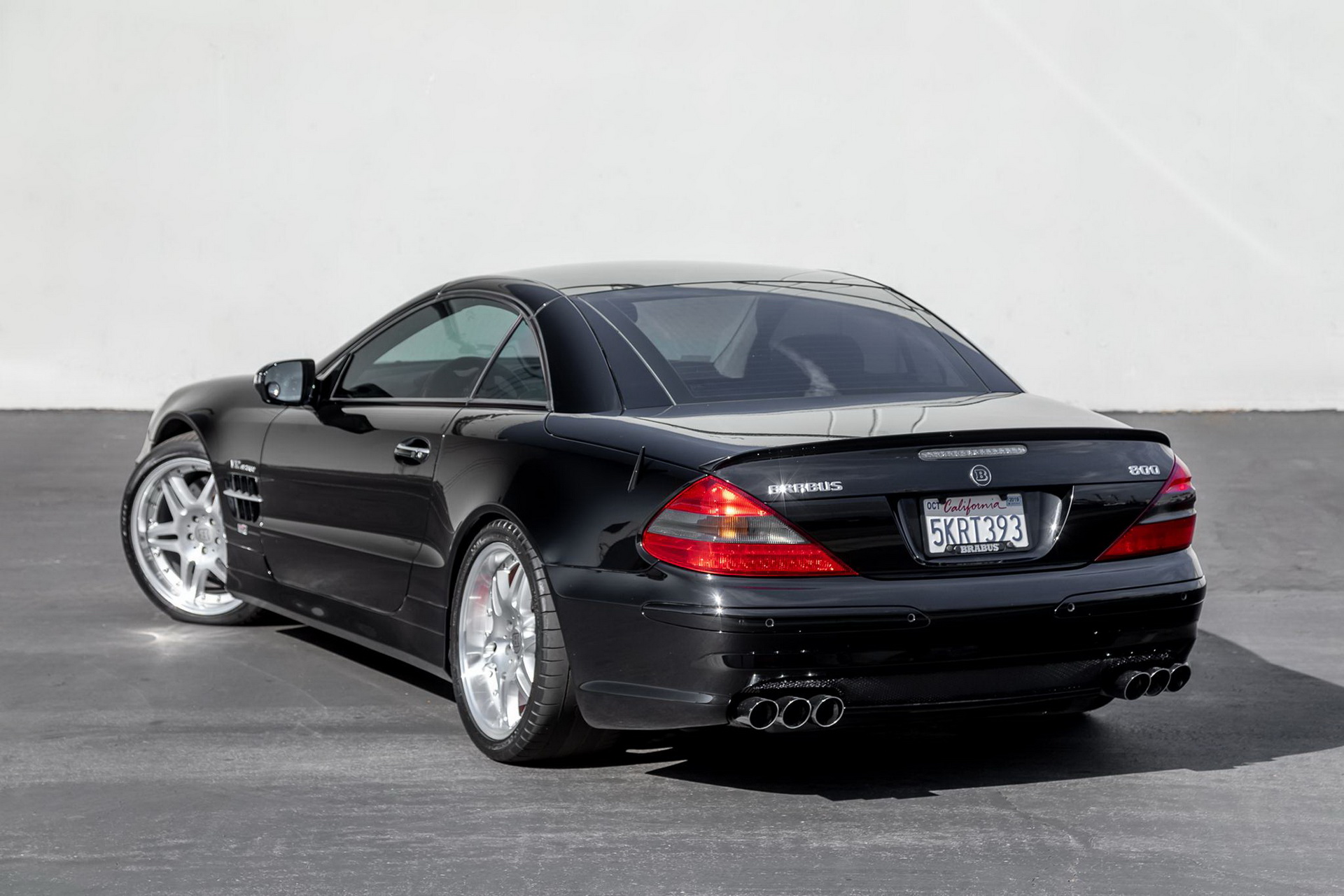 Brabus Mercedes SL600 Has Lorinser Bits, 12 Cylinders And Six Exhaust Pipes