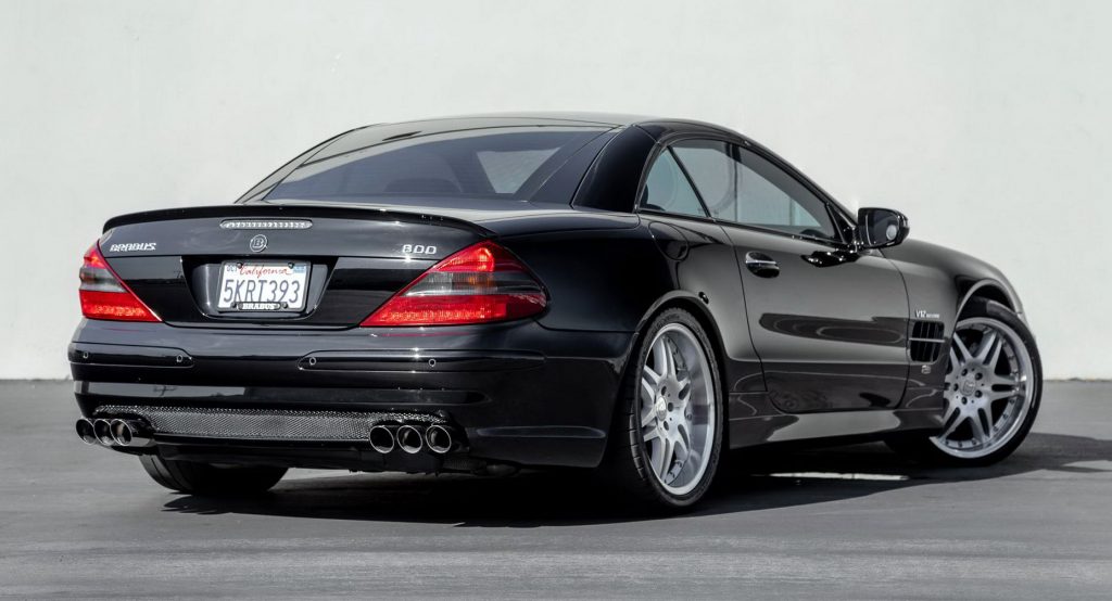  Brabus Mercedes SL600 Has Lorinser Bits, 12 Cylinders And Six Exhaust Pipes