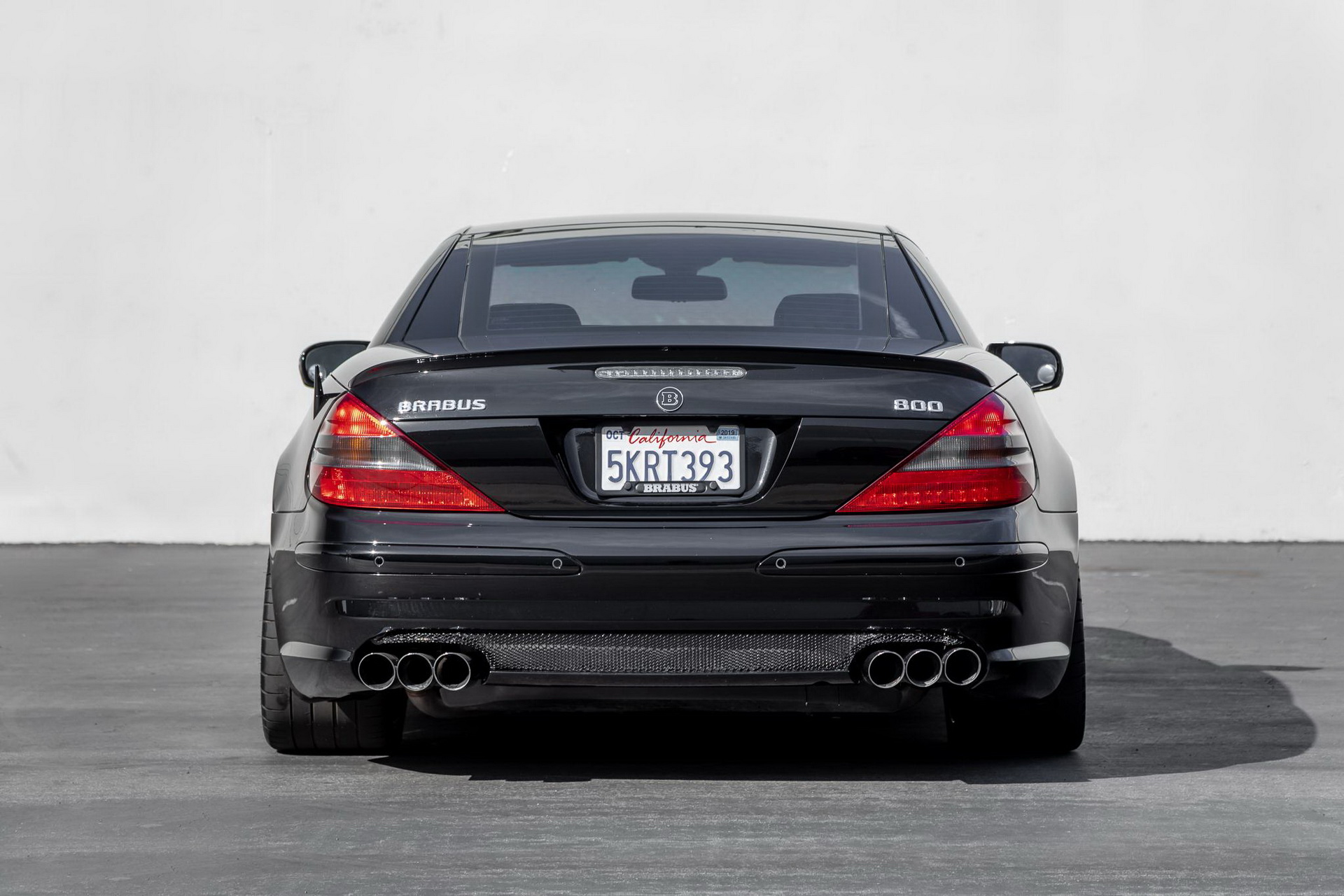 Brabus Mercedes SL600 Has Lorinser Bits, 12 Cylinders And Six Exhaust Pipes