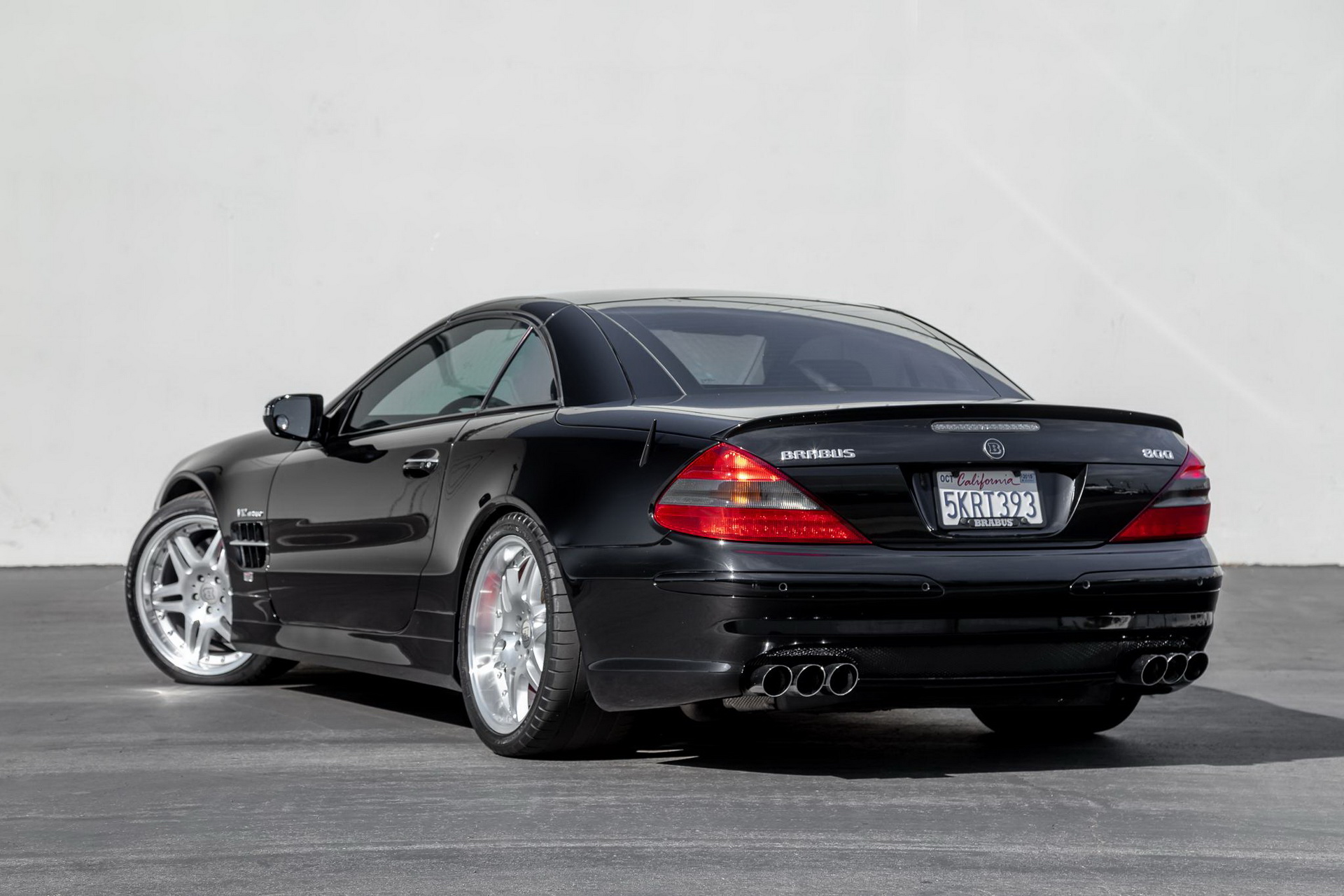 Brabus Mercedes SL600 Has Lorinser Bits, 12 Cylinders And Six Exhaust Pipes