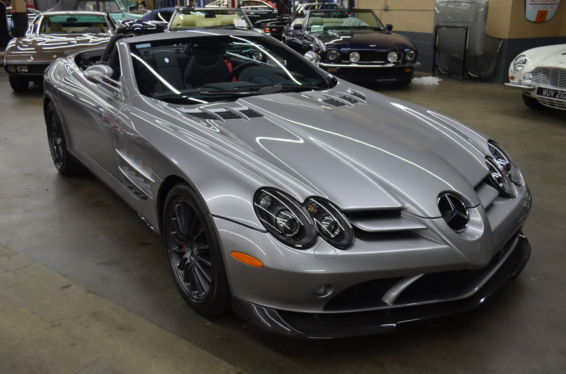2.7k-Mile Mercedes SLR McLaren 722 S Roadster Is A Proper German Exotic