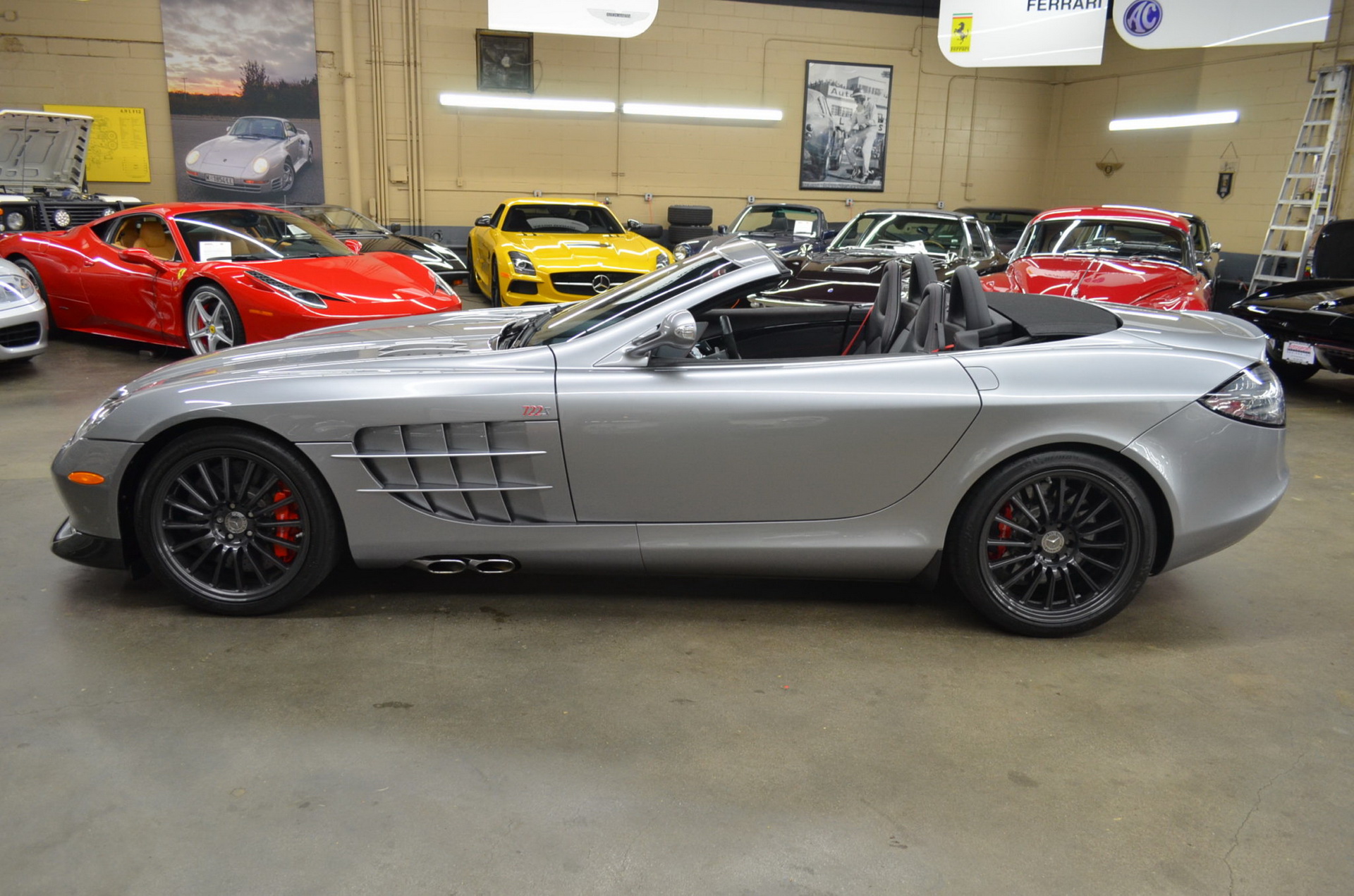 2.7k-Mile Mercedes SLR McLaren 722 S Roadster Is A Proper German Exotic