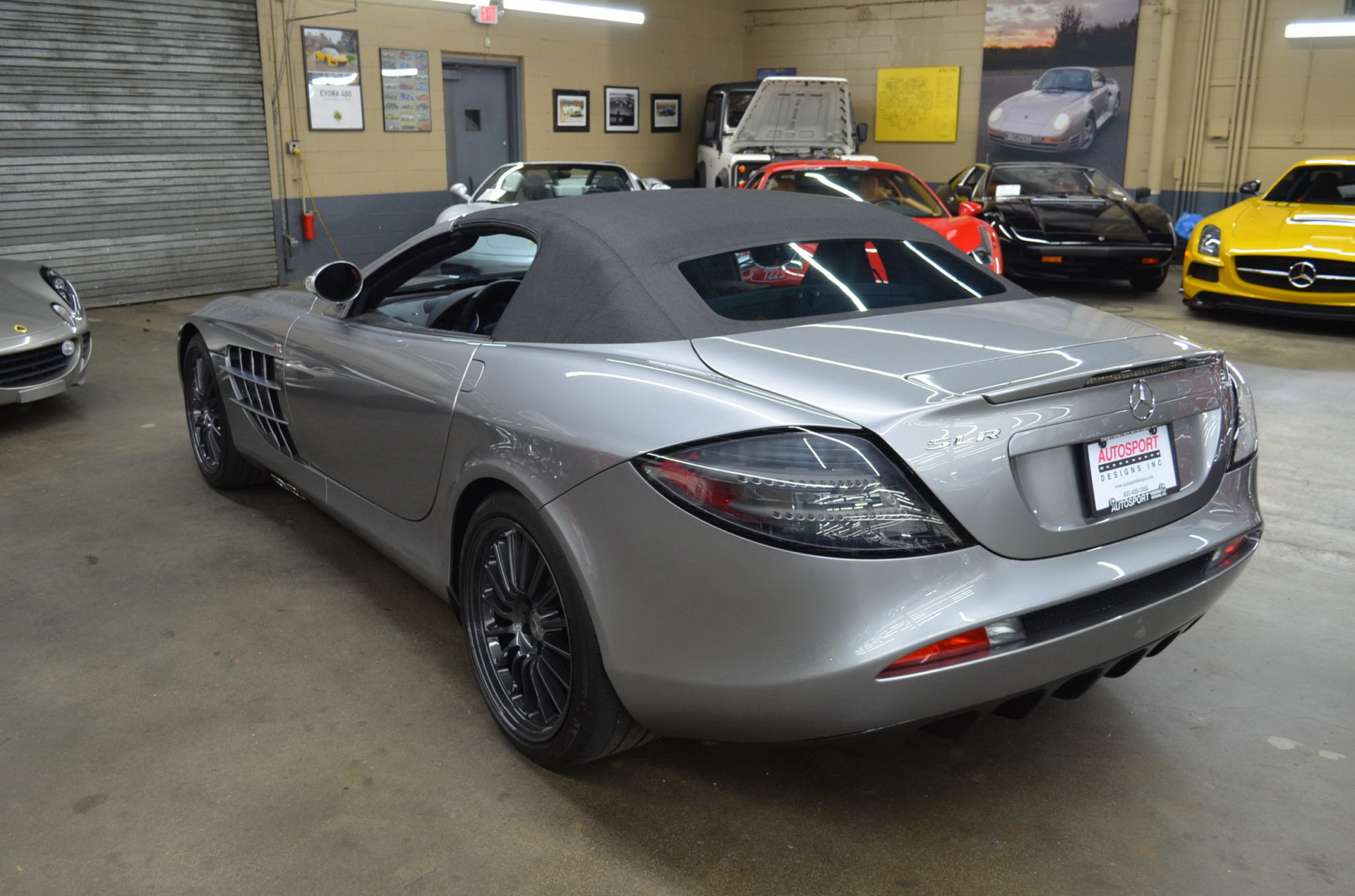 2.7k-Mile Mercedes SLR McLaren 722 S Roadster Is A Proper German Exotic