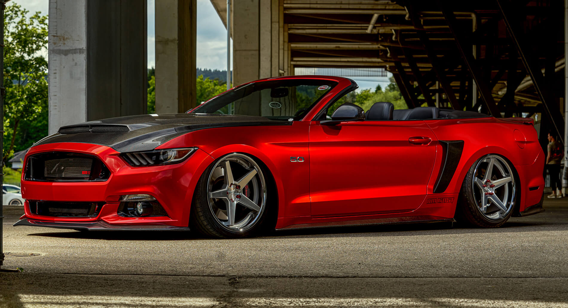 √ Mustang Gt 2020 Red Gt Spirit Gt271 Masstab 1 12 Ford Usa Mustang