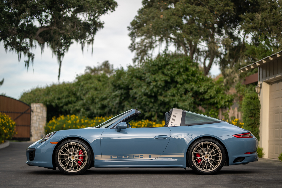 Porsche Exclusive 991 Targa 4S Design Edition Is So Purdy In Baby Blue